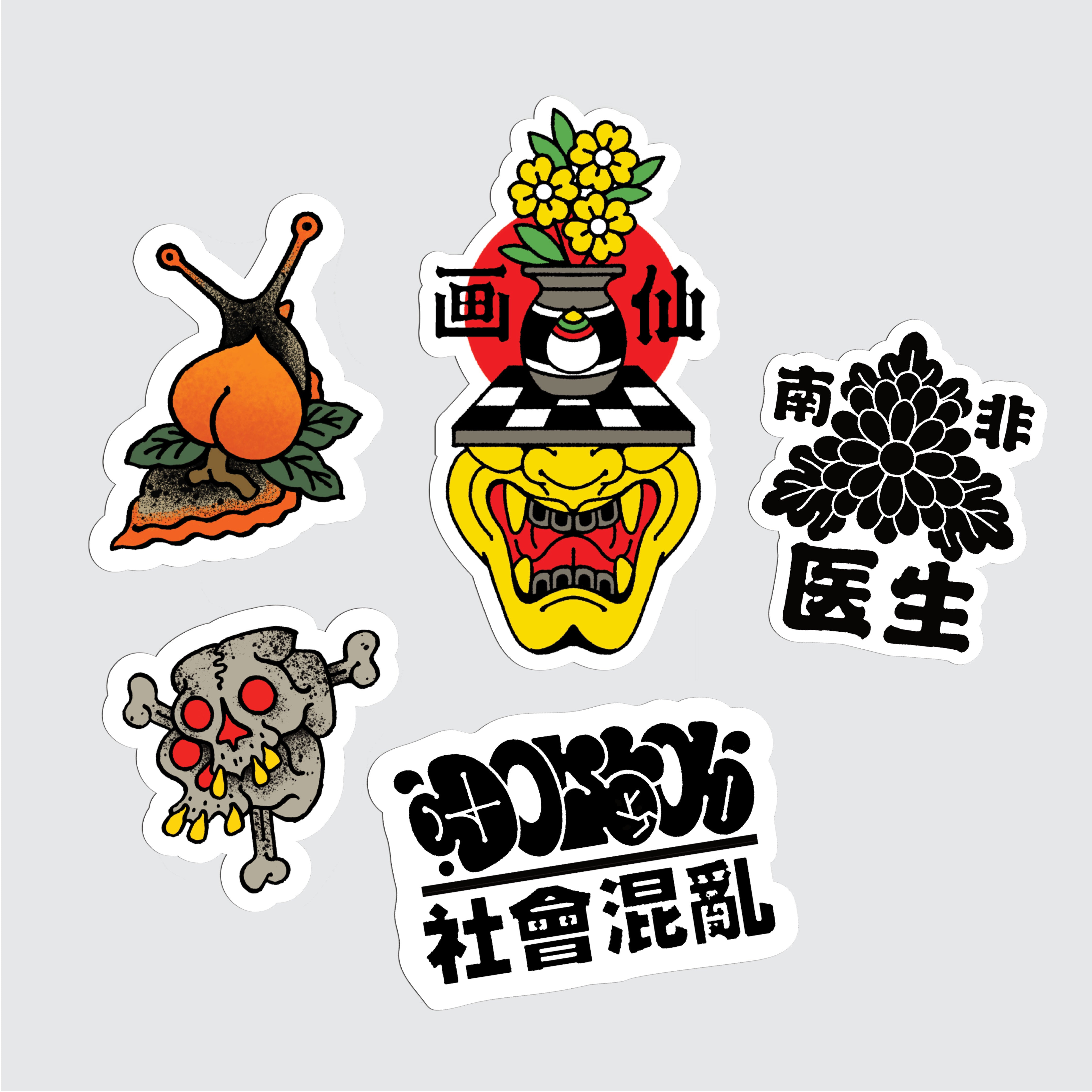 Dok Irie Sticker Pack - Matt