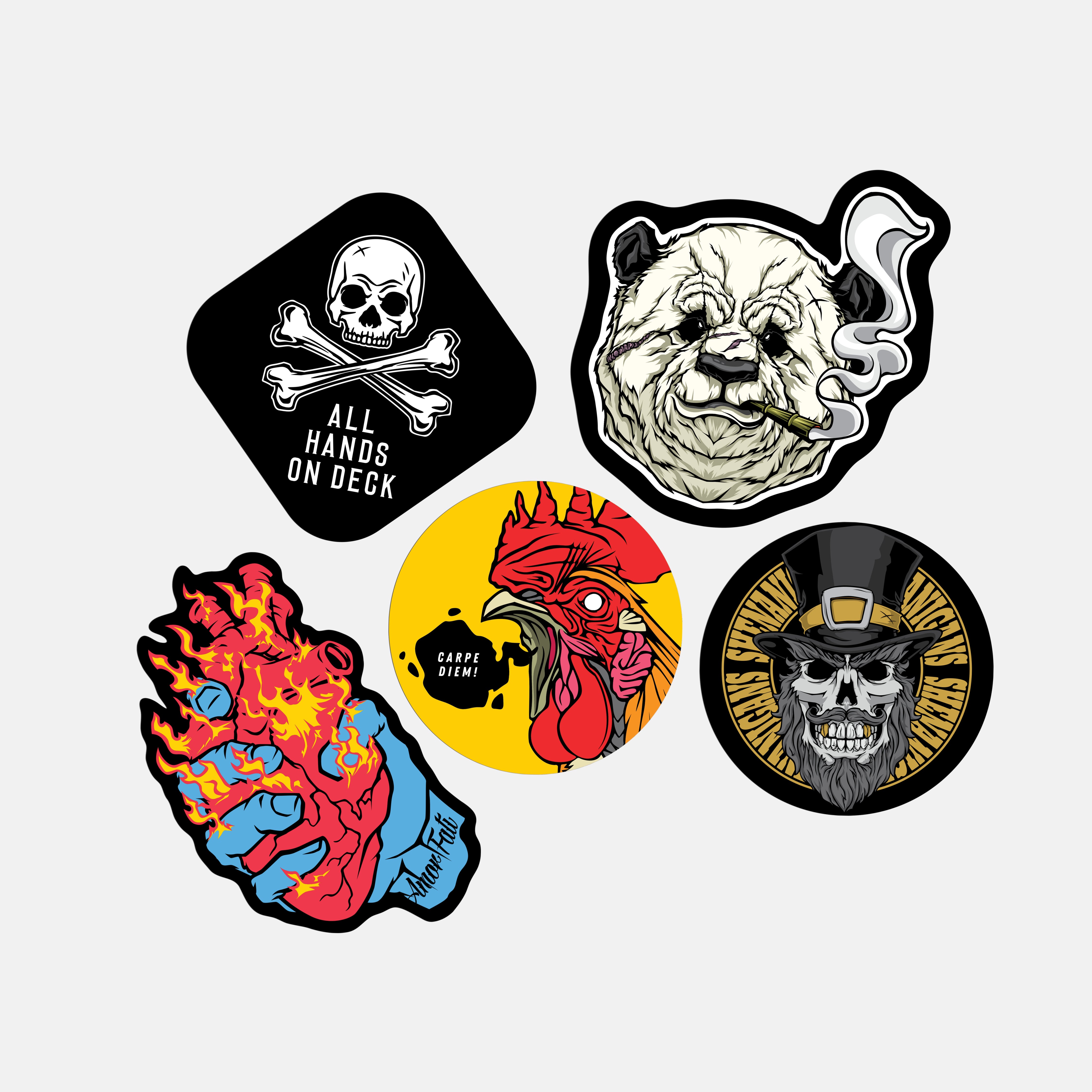 All Hands on Deck Sticker Pack