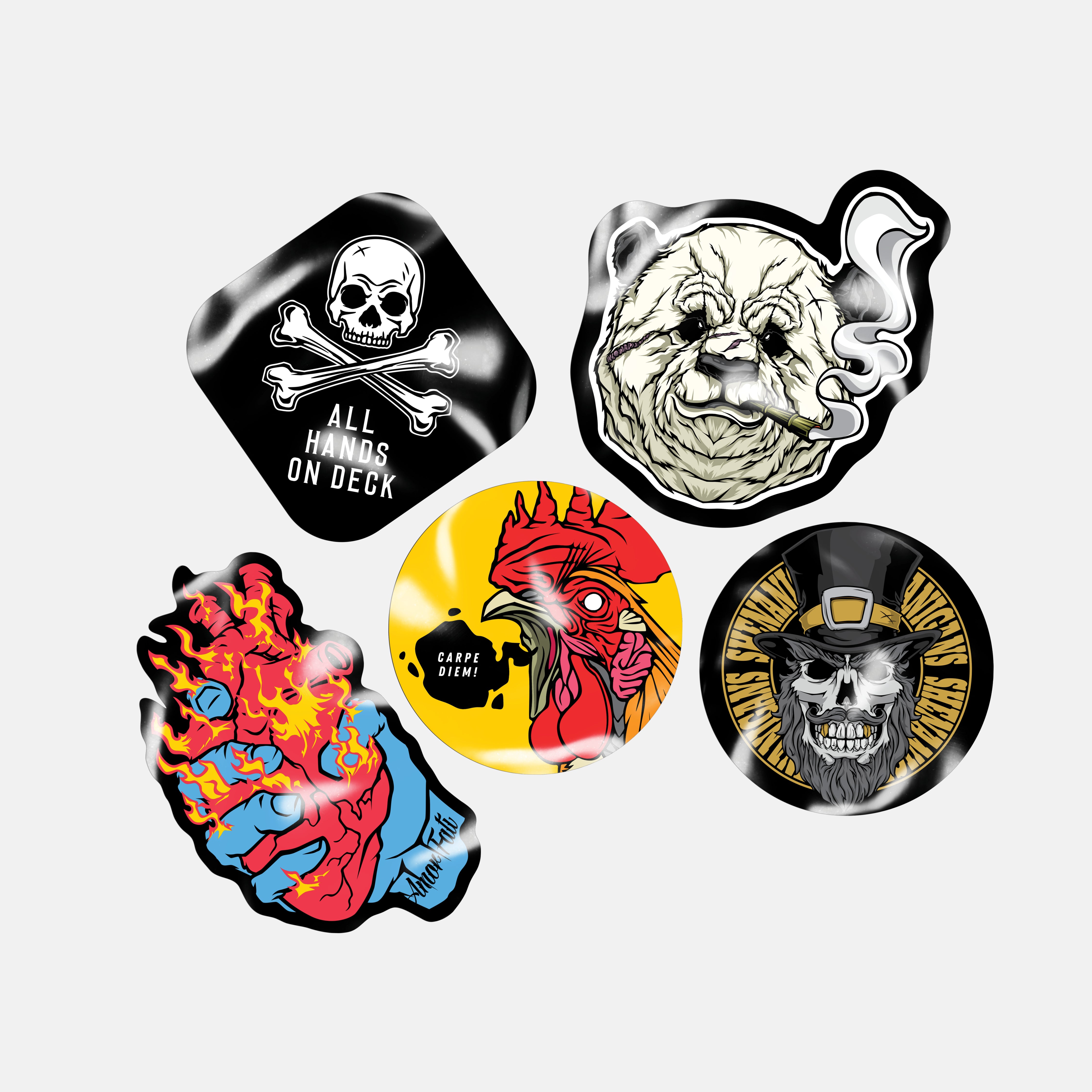 All Hands on Deck Sticker Pack