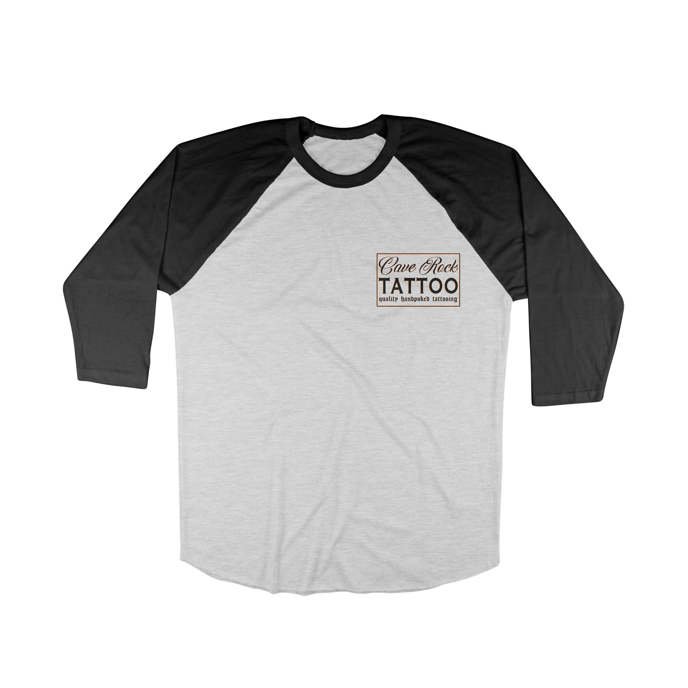 Cave Rock Tattoo Raglan