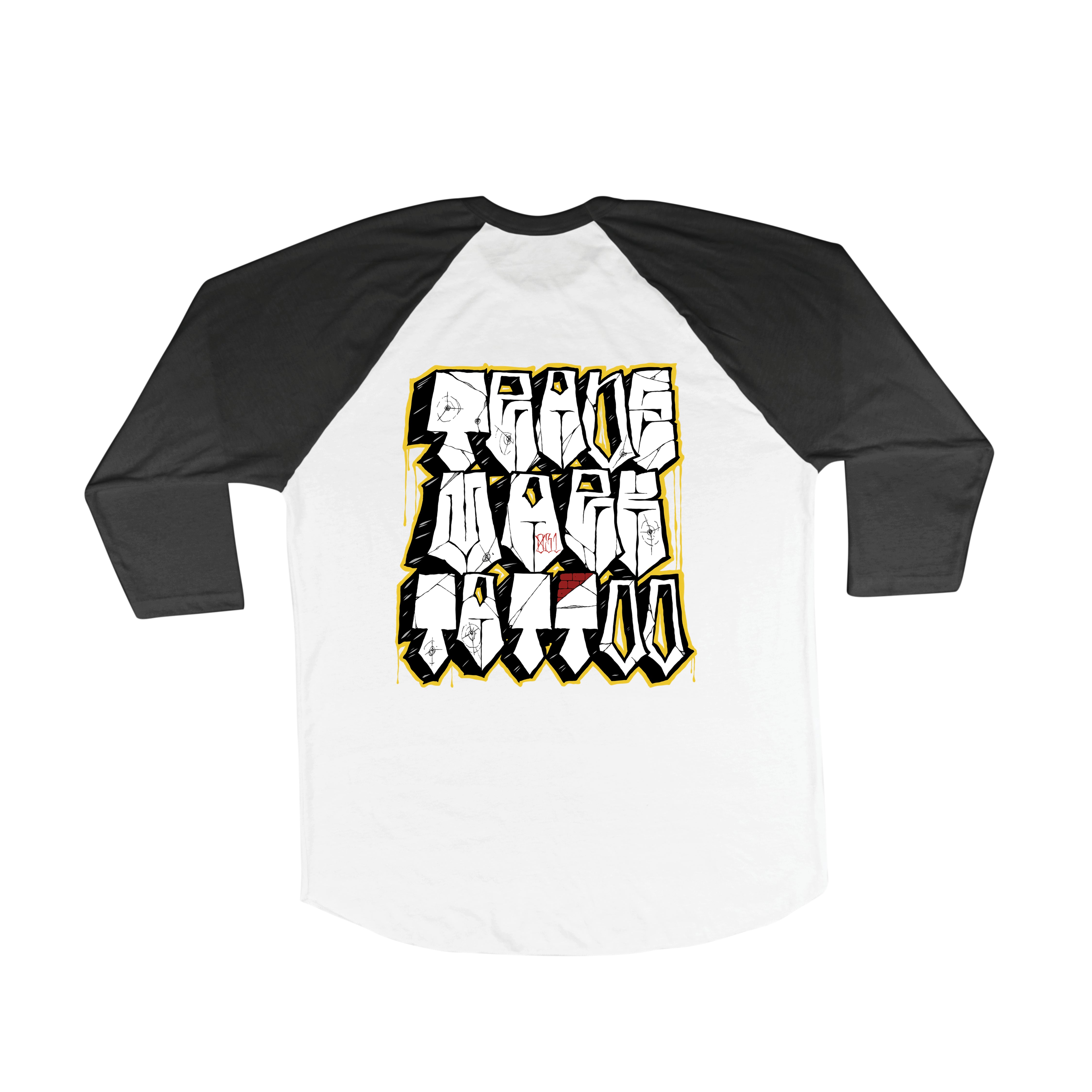 Graffiti Raglan Tee