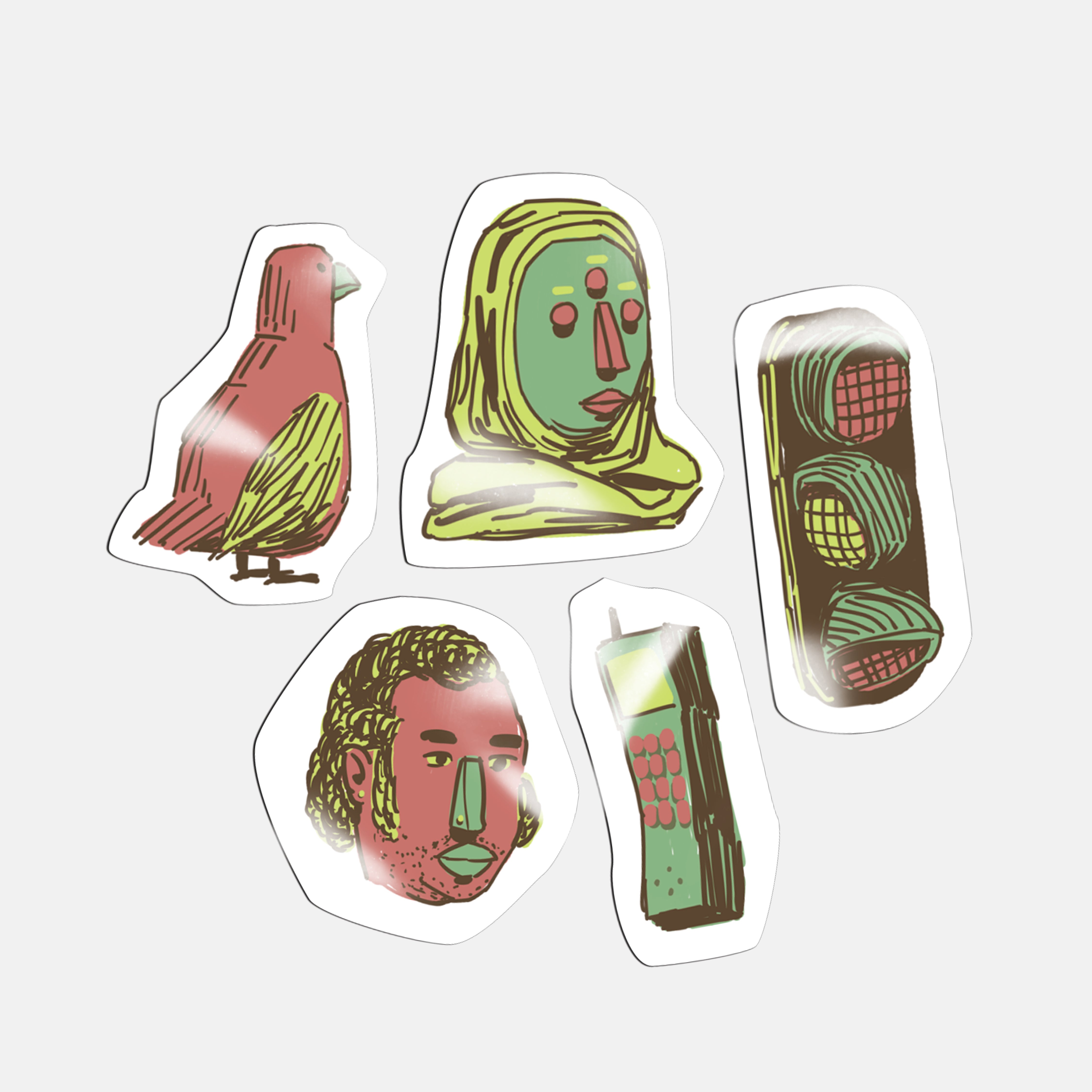 Neighbourhood Static Sticker Pack