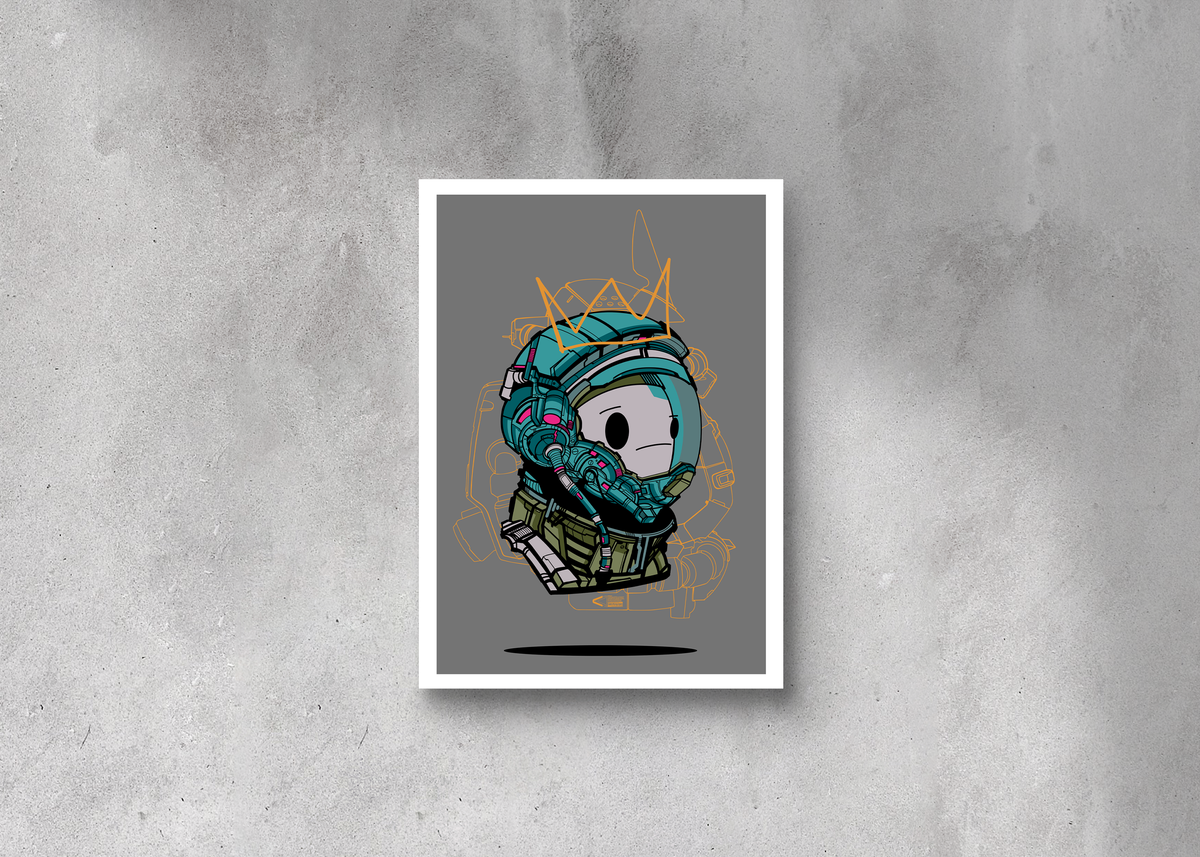 Spacer Poster Print