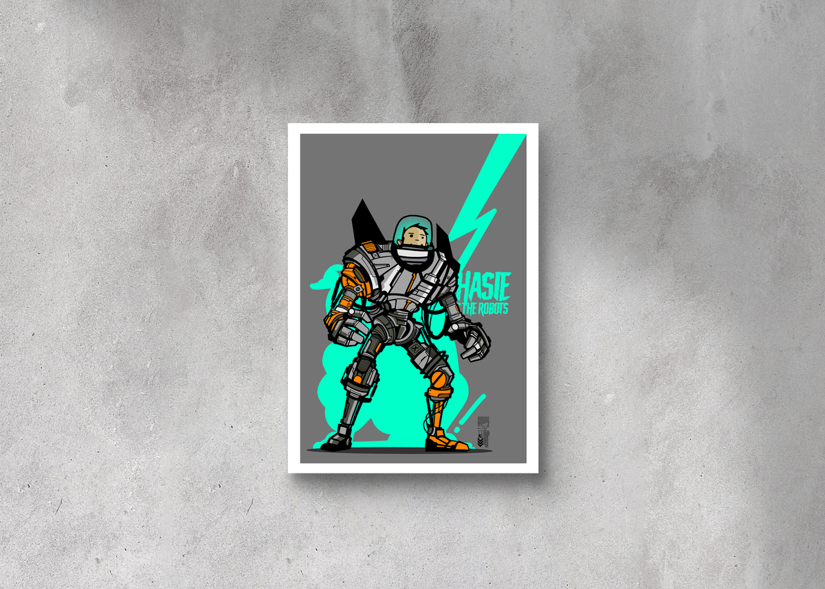 RoboHASIE Poster Print