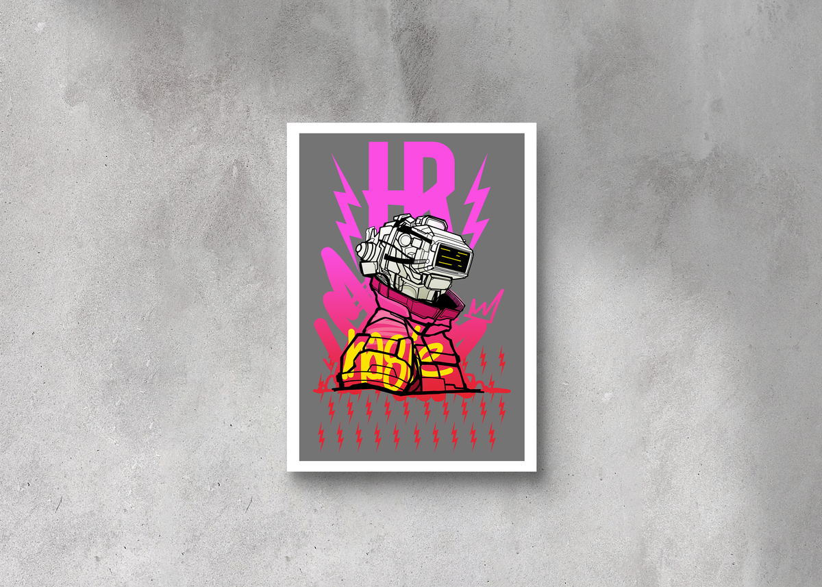 CyberpUNKK Poster Print