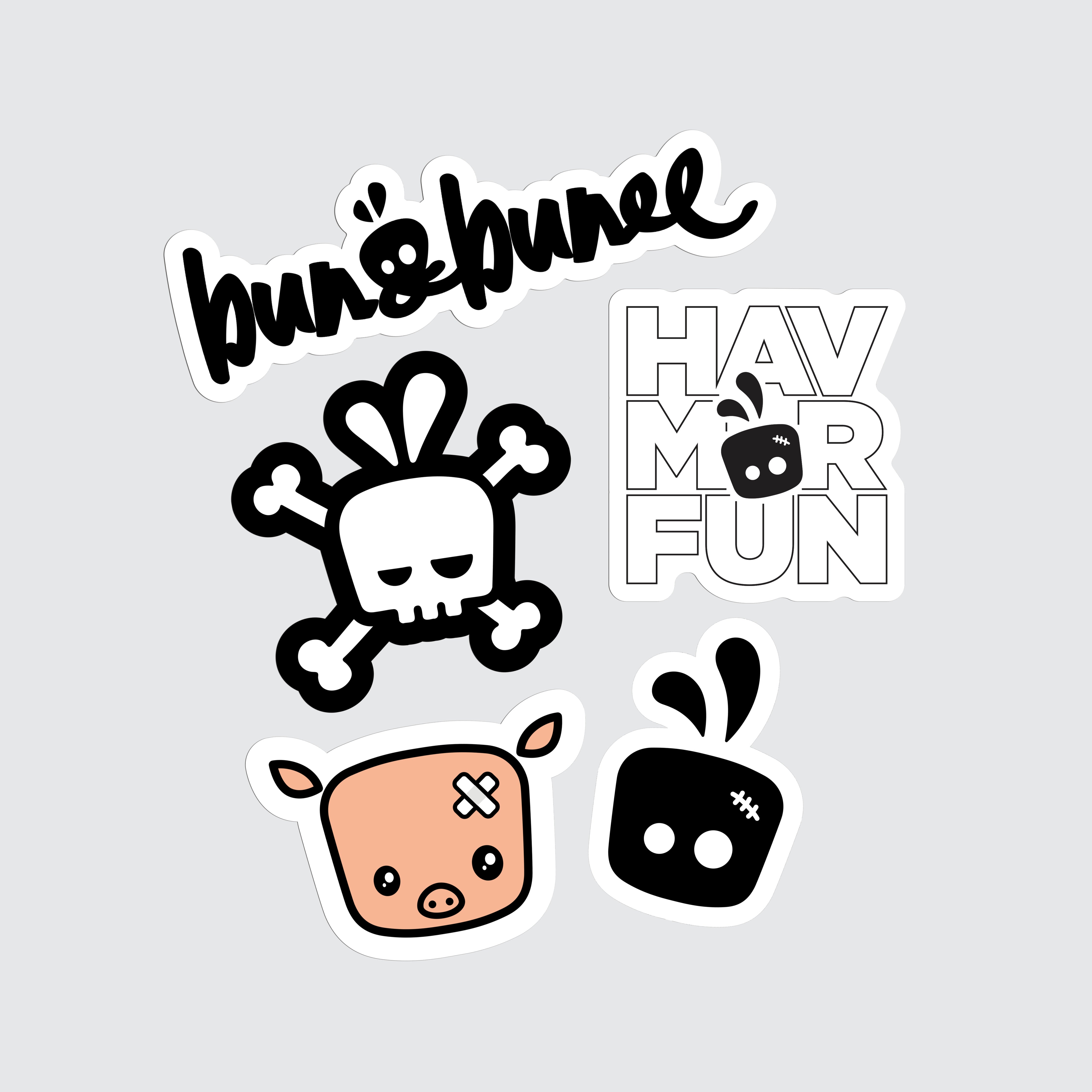 Bun & Bunee Sticker Pack
