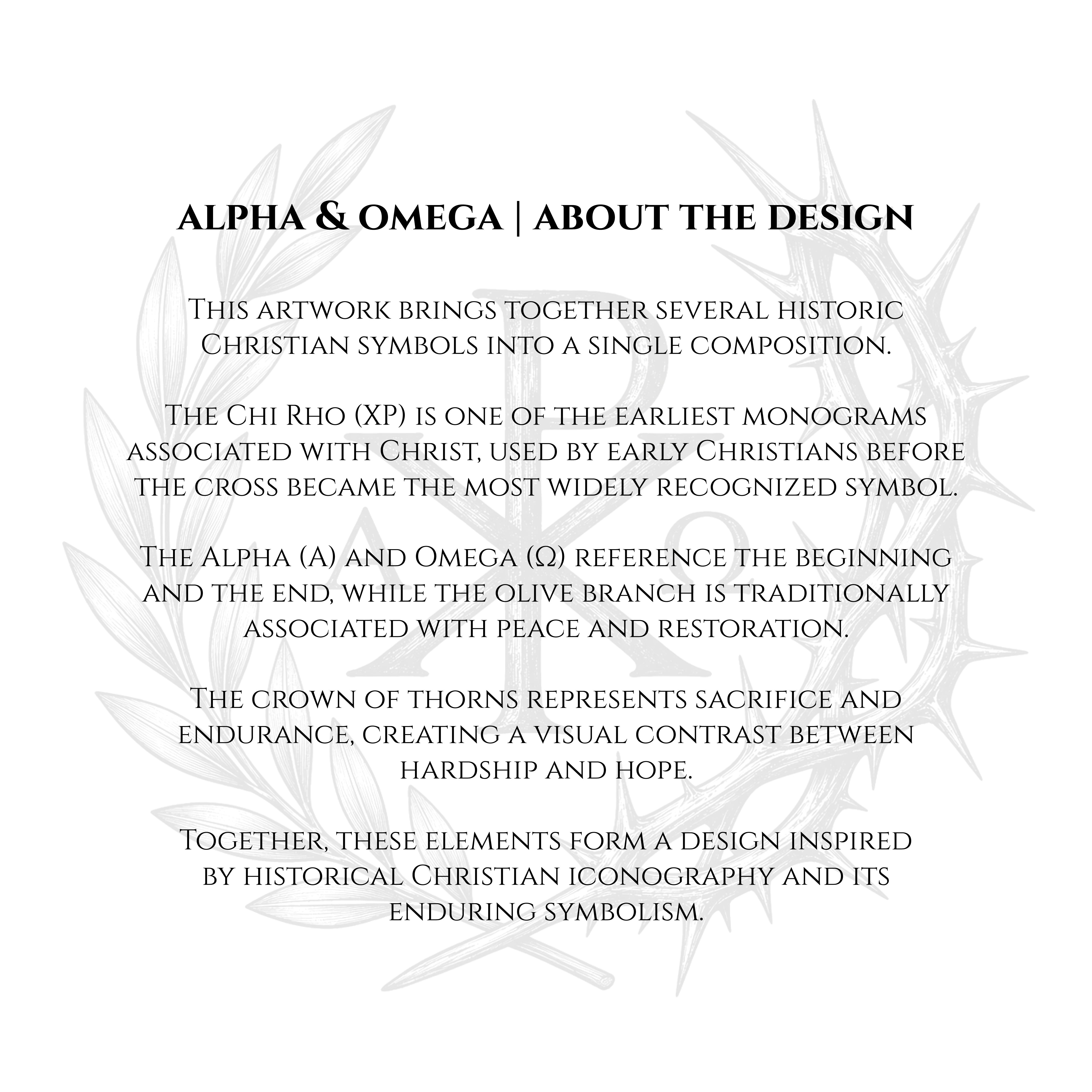 Alpha & Omega Tee