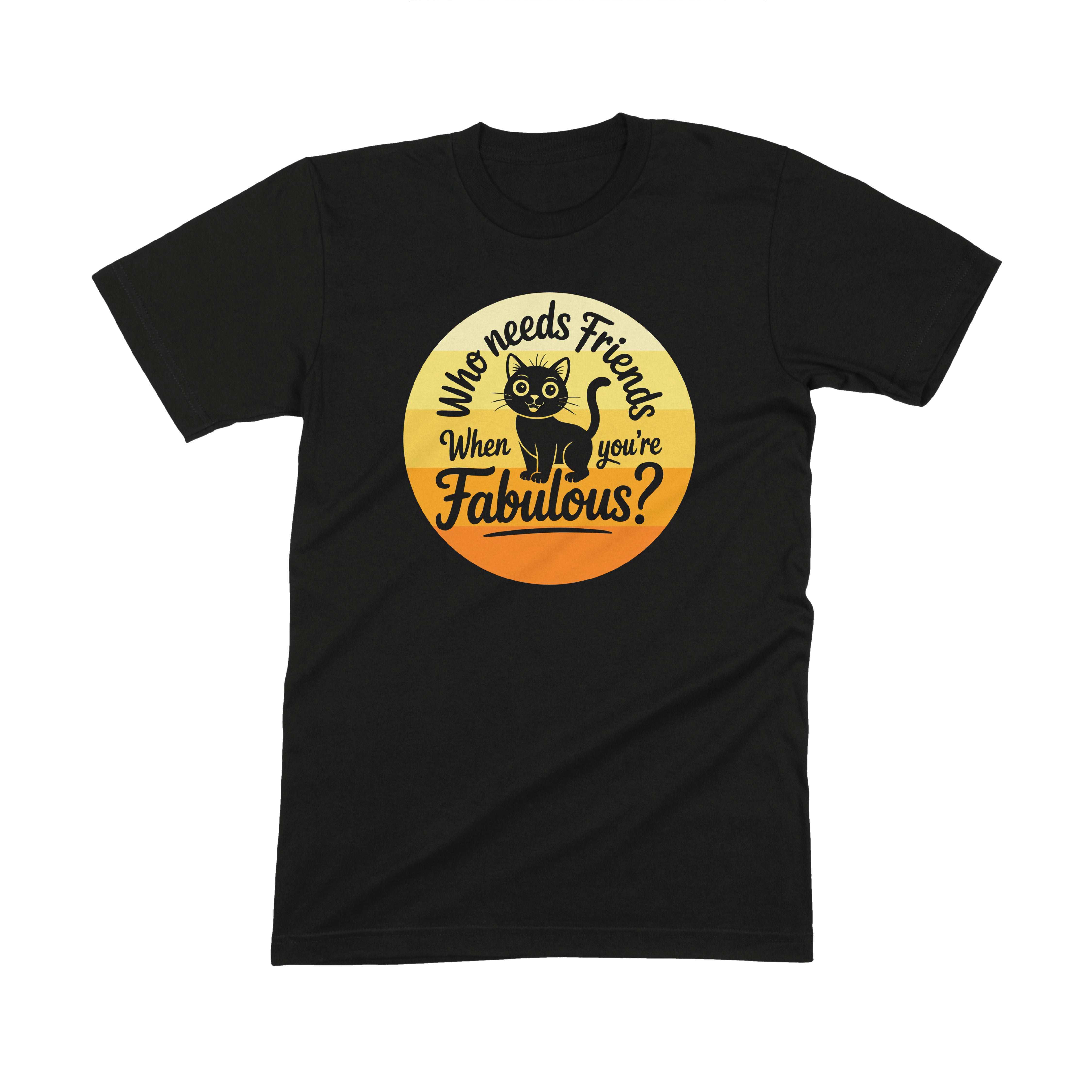 Who Needs Friends Tee