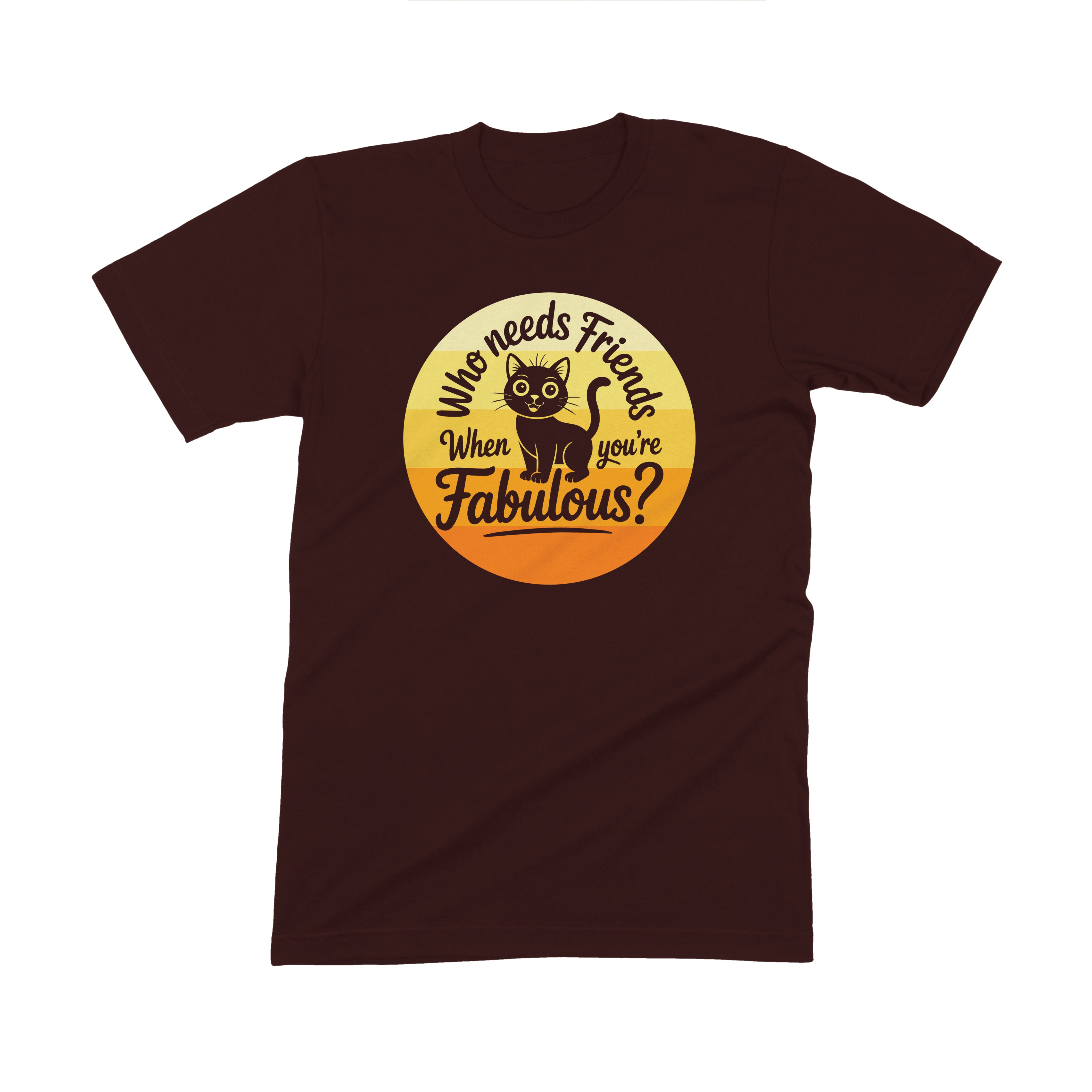 Who Needs Friends Tee