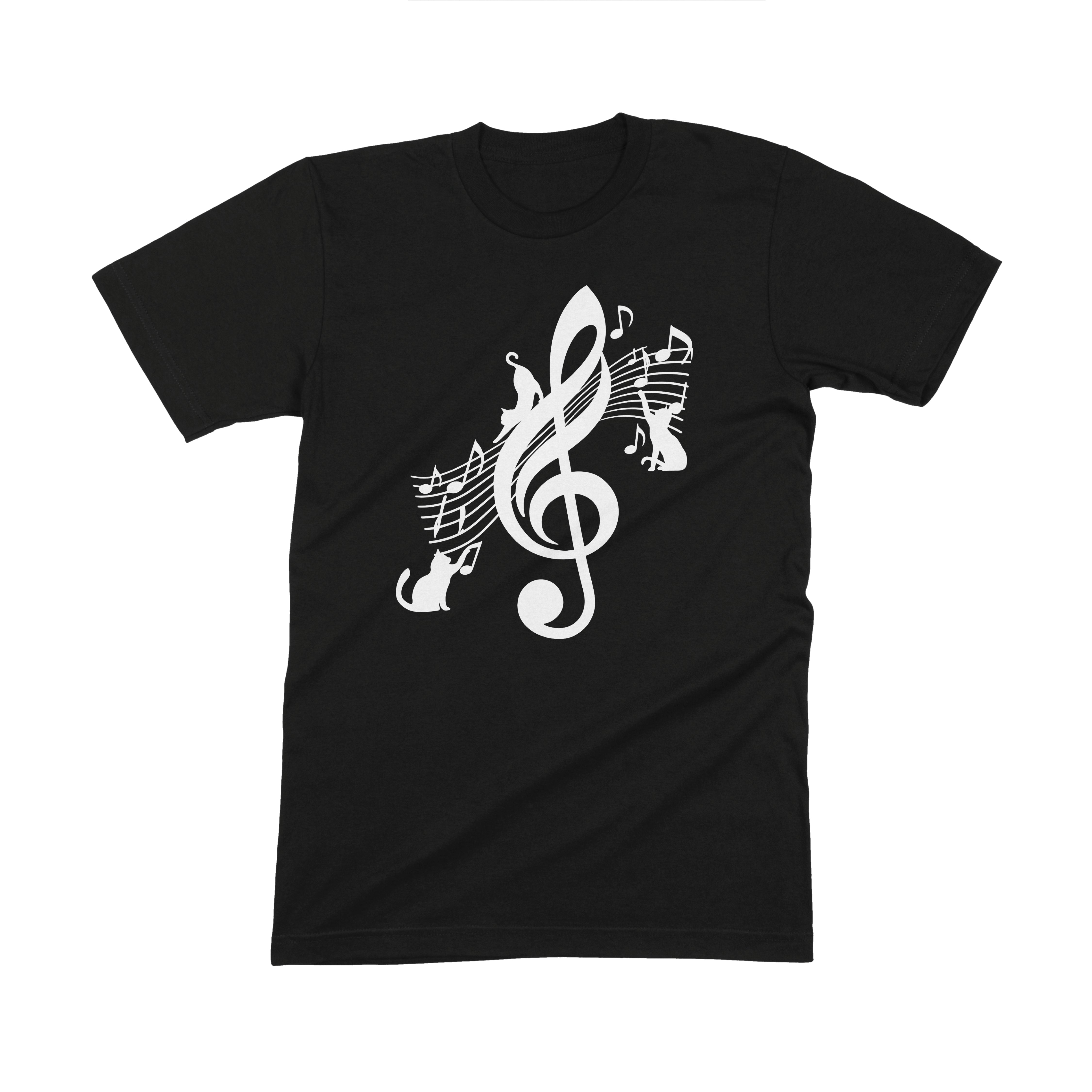 Cat Notes Tee