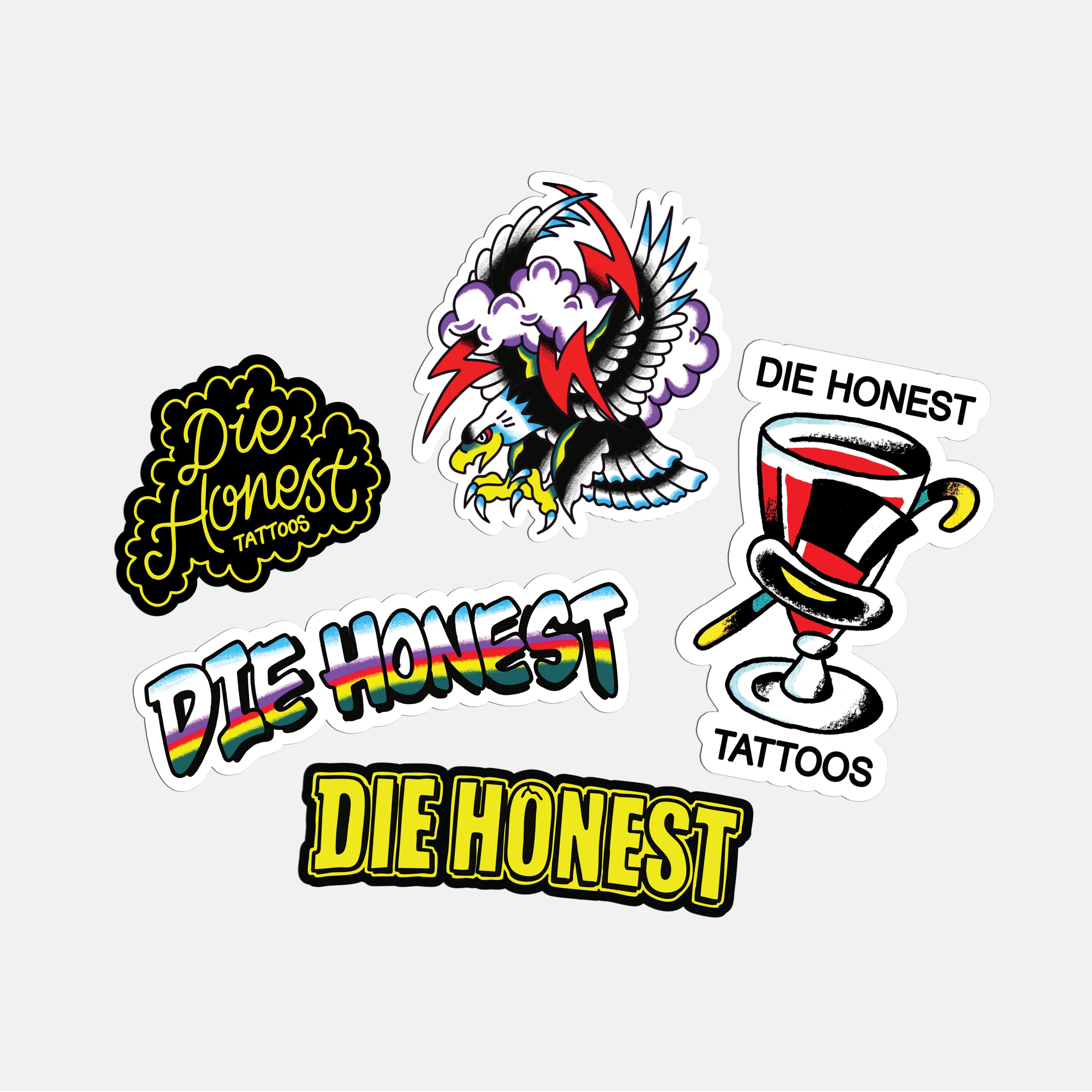 Die Honest Sticker Pack