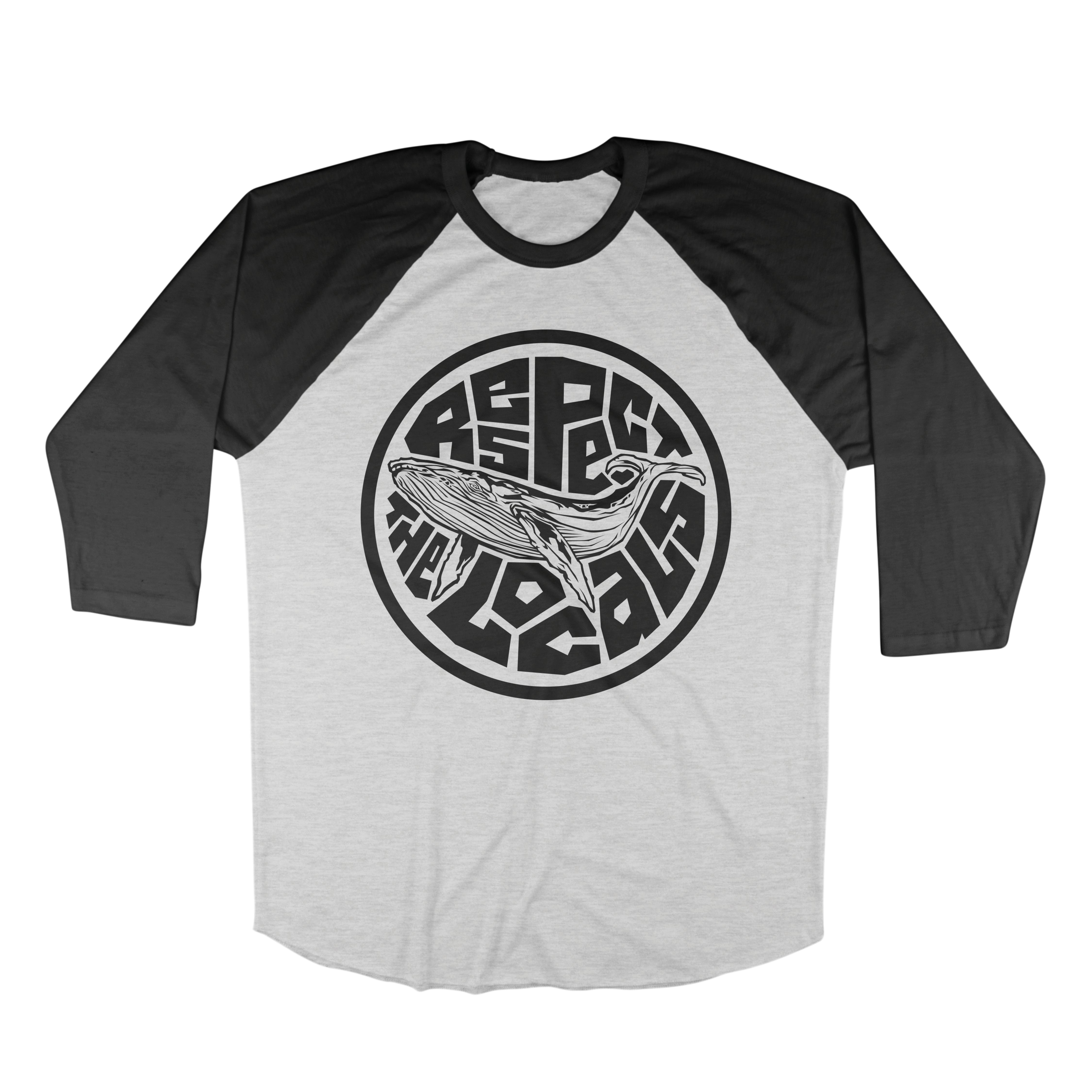 Respect The Locals Raglan Tee