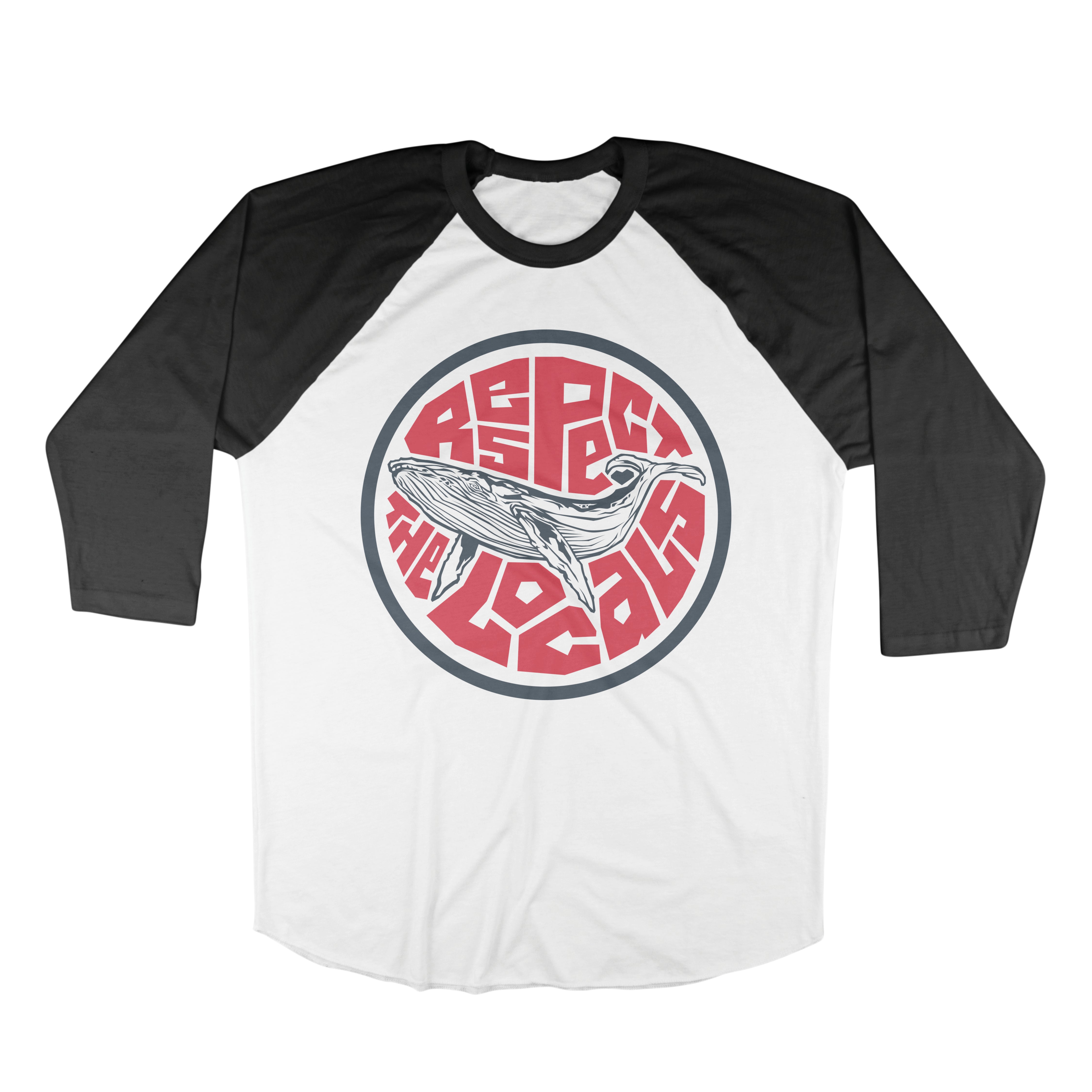 Respect The Locals Raglan Tee