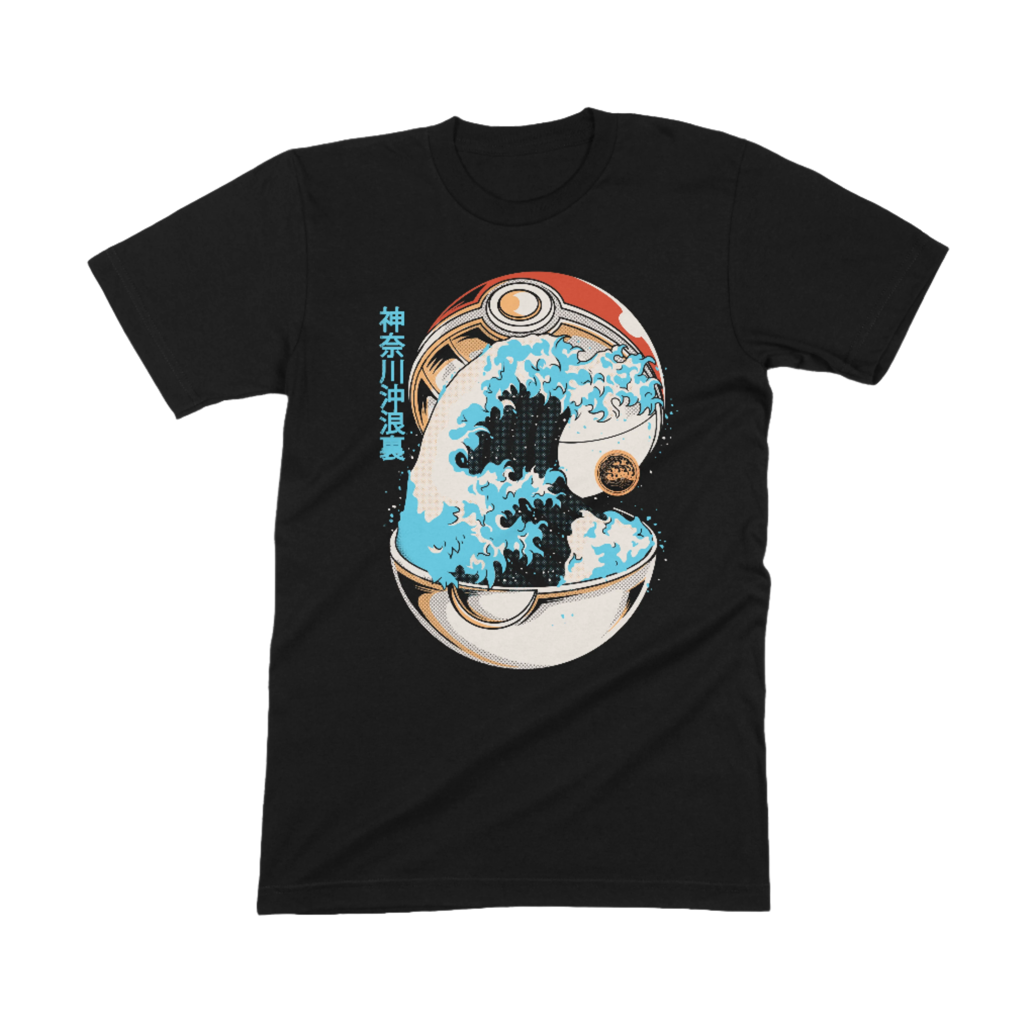 The Great Pokewave Tee