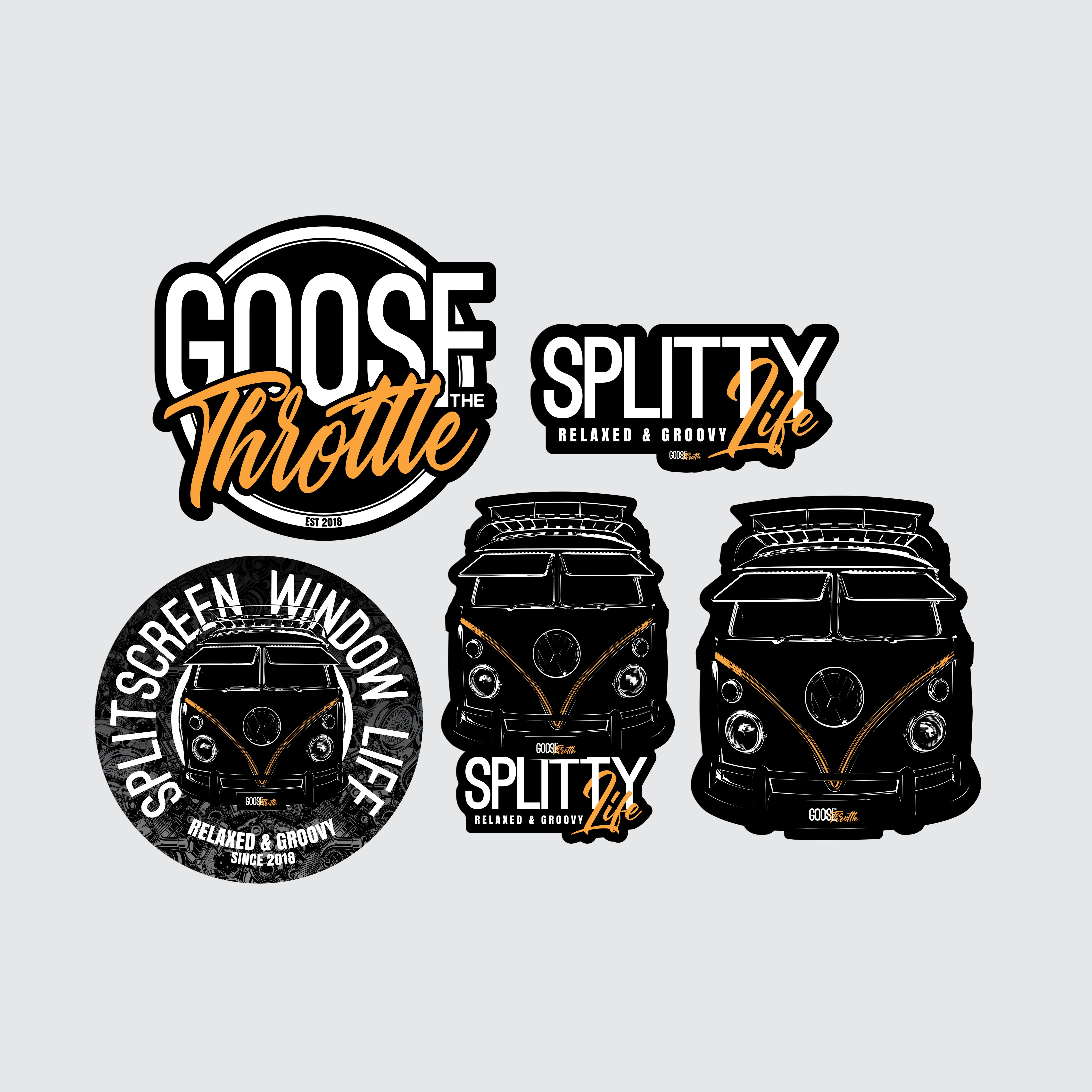 Splitty Life Sticker Pack