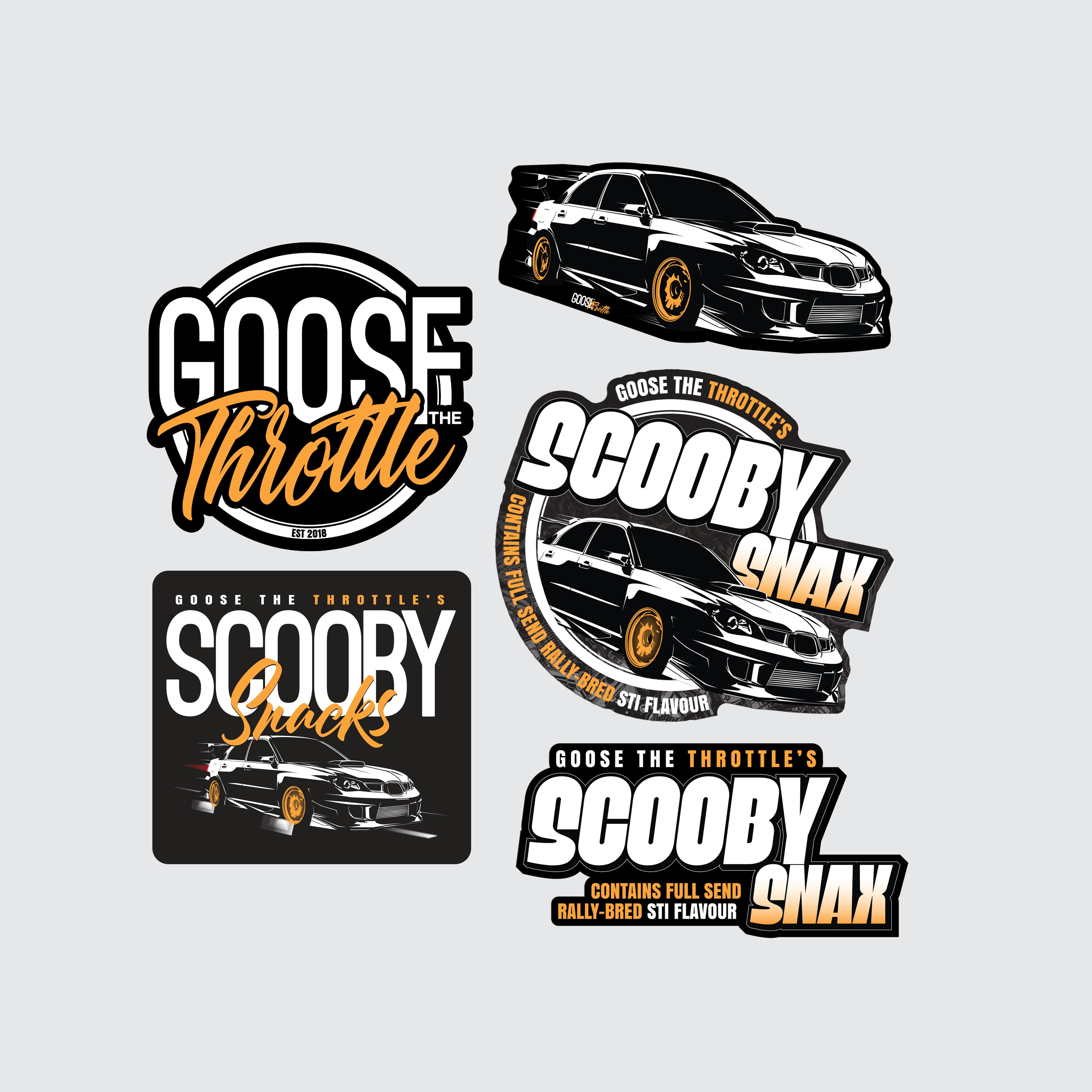 Scooby Snax Sticker Pack