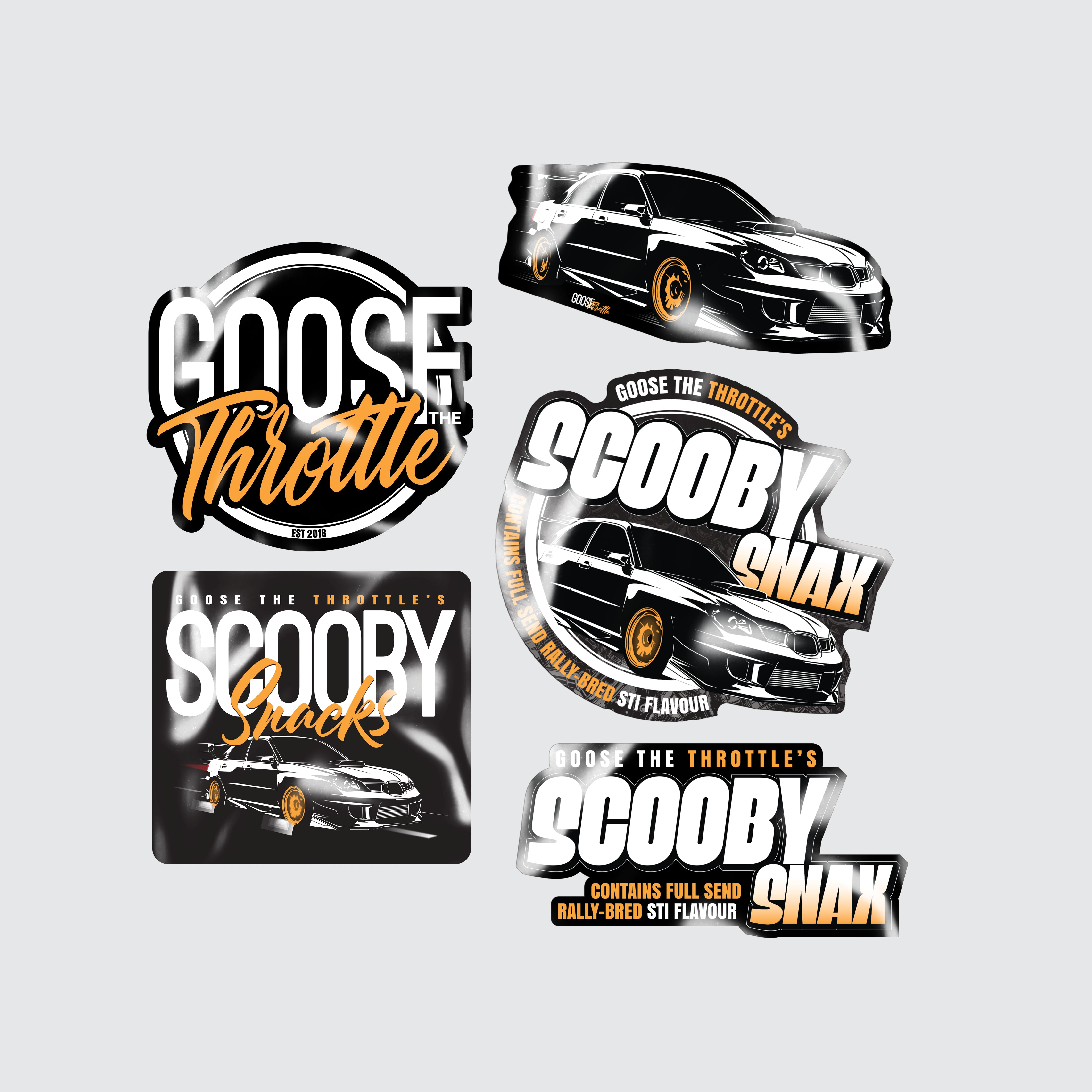 Scooby Snax Sticker Pack