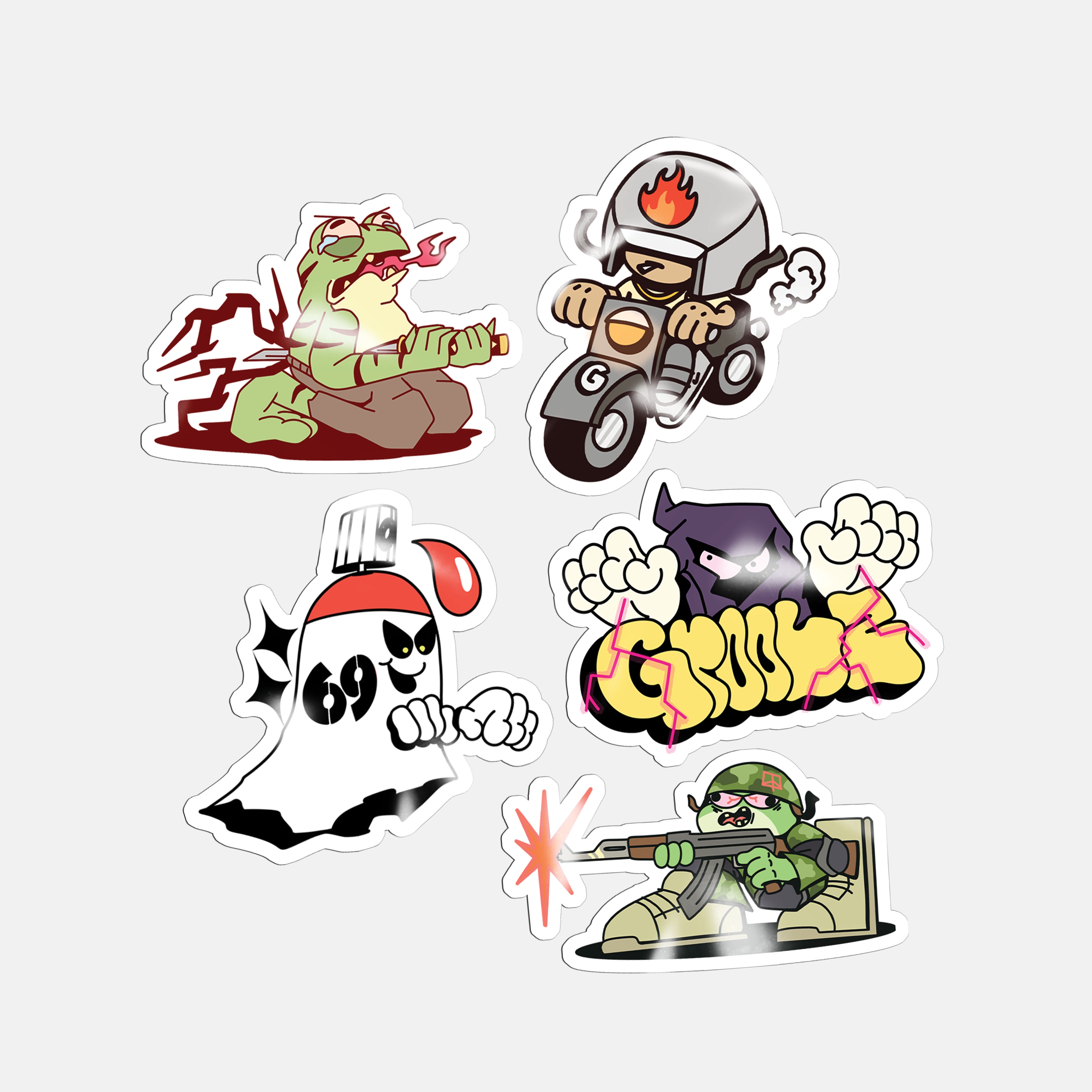 Groolz Sticker Pack