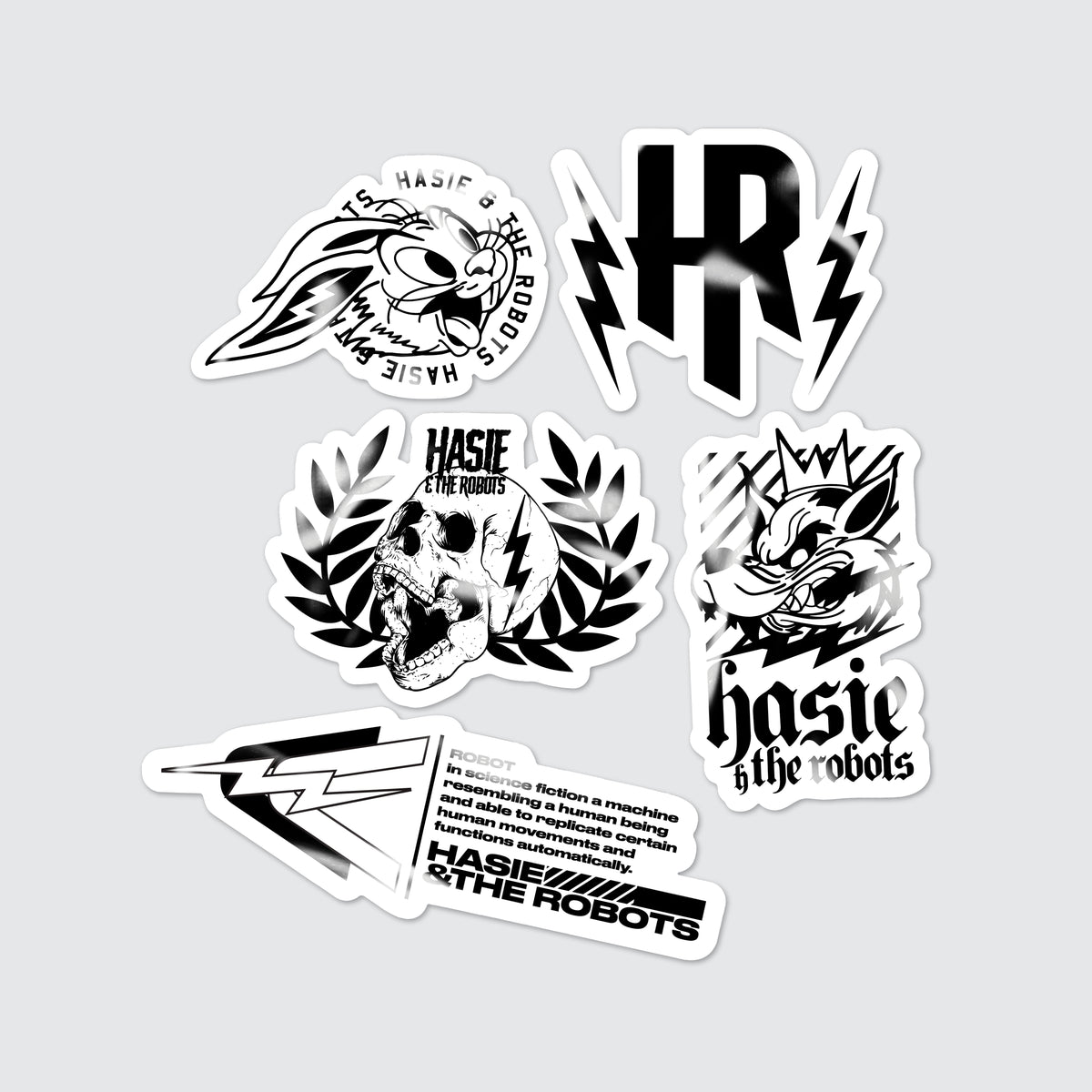 RoboHasie Sticker Pack