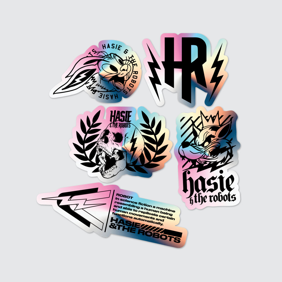RoboHasie Sticker Pack