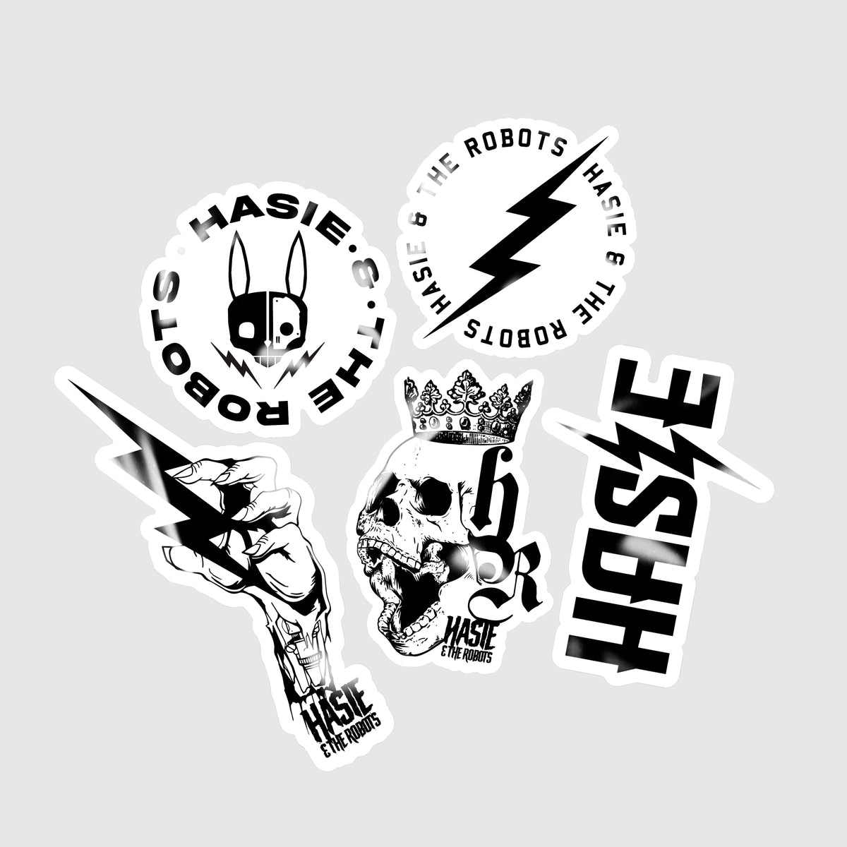 Hasie & The Robots Sticker Pack
