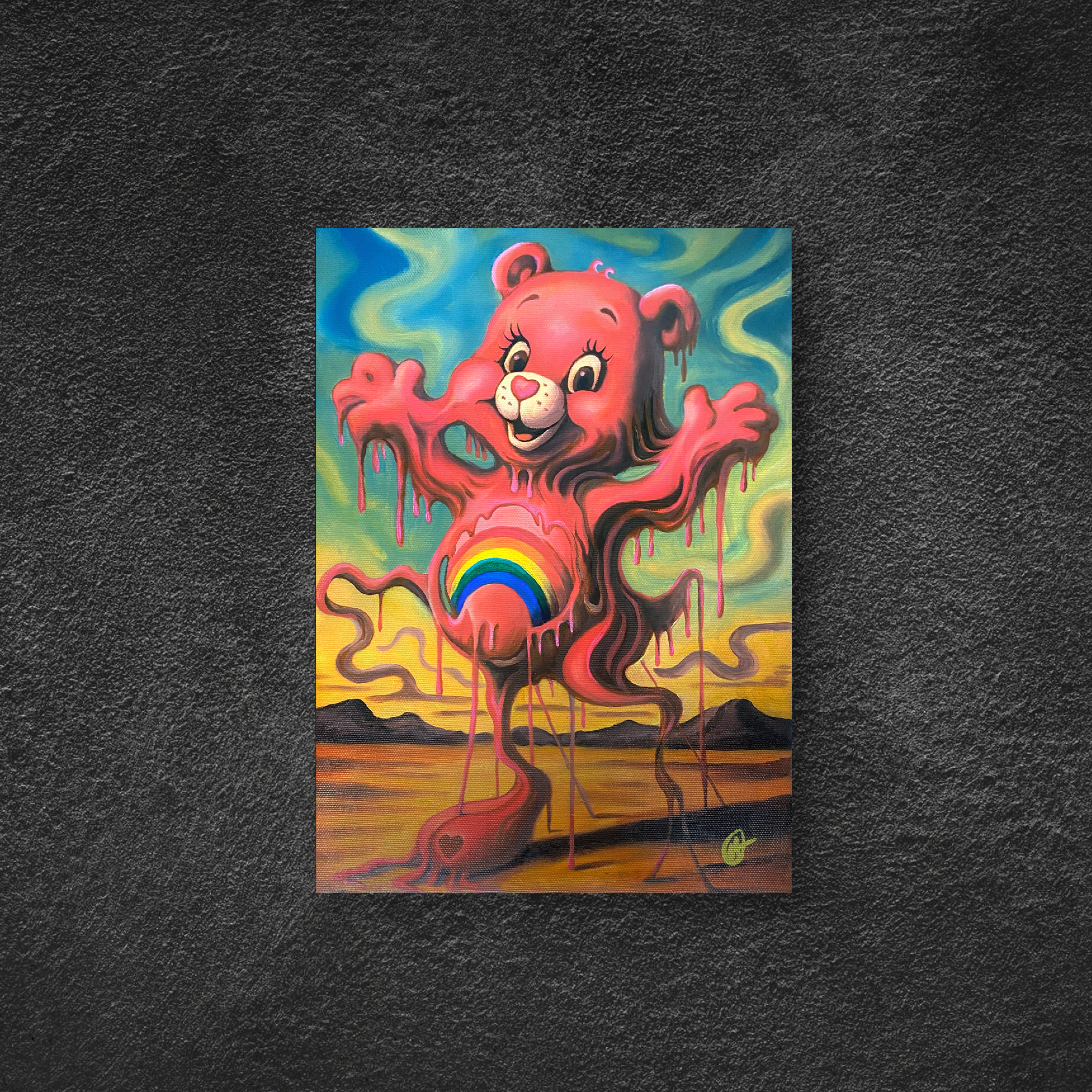 Care Bear Canvas Print