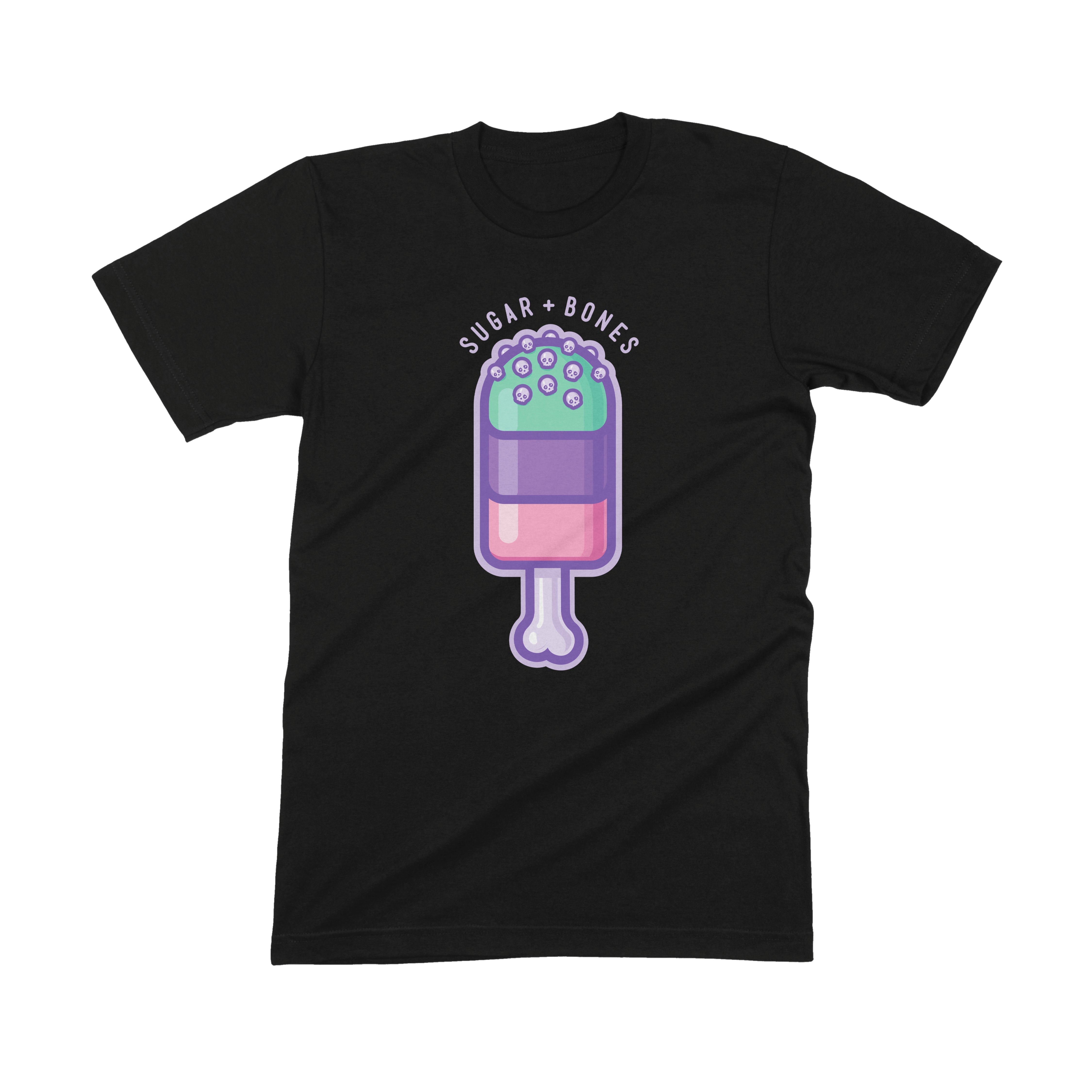 Ice Lolly Skull Sprinkles 2 Tee