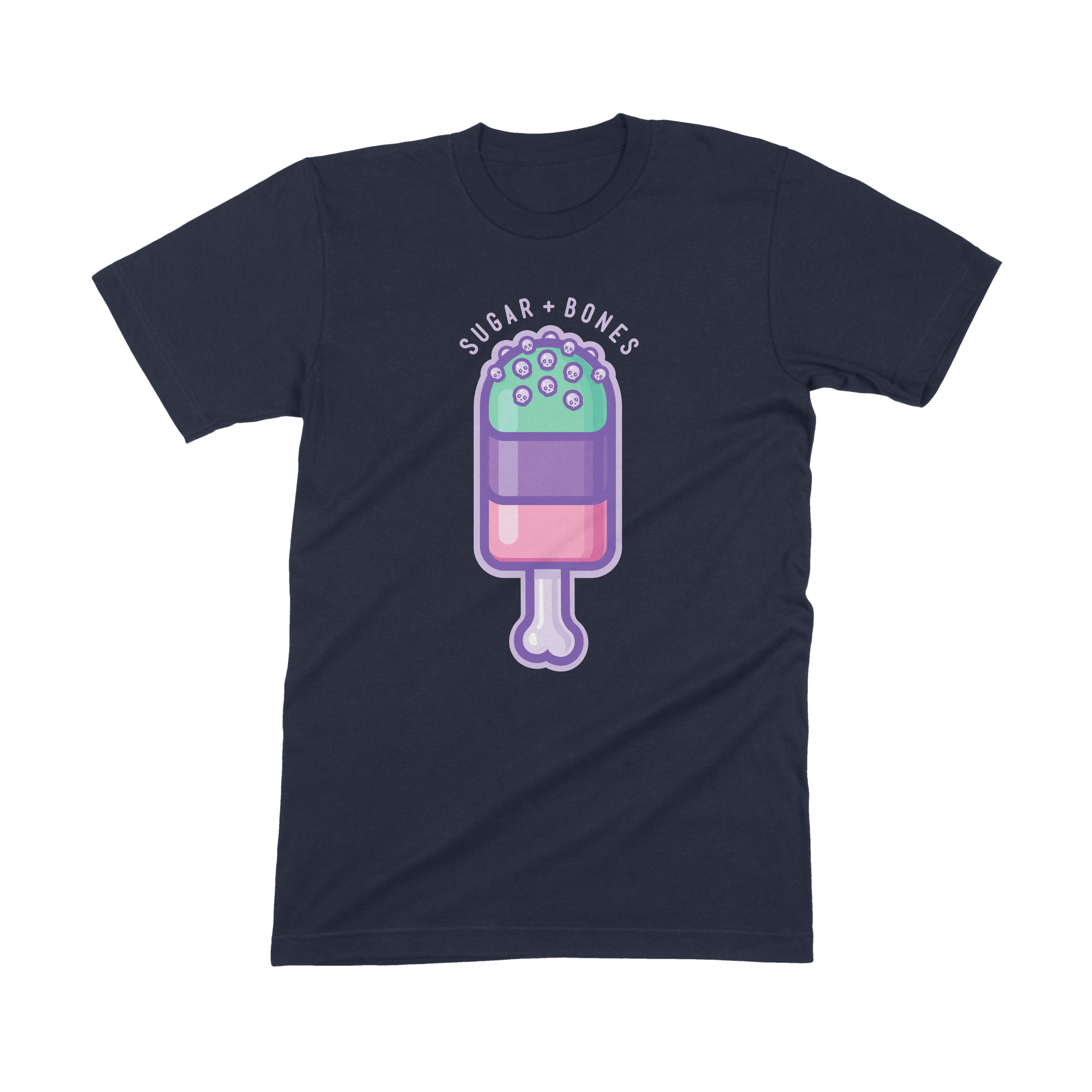 Ice Lolly Skull Sprinkles 2 Tee