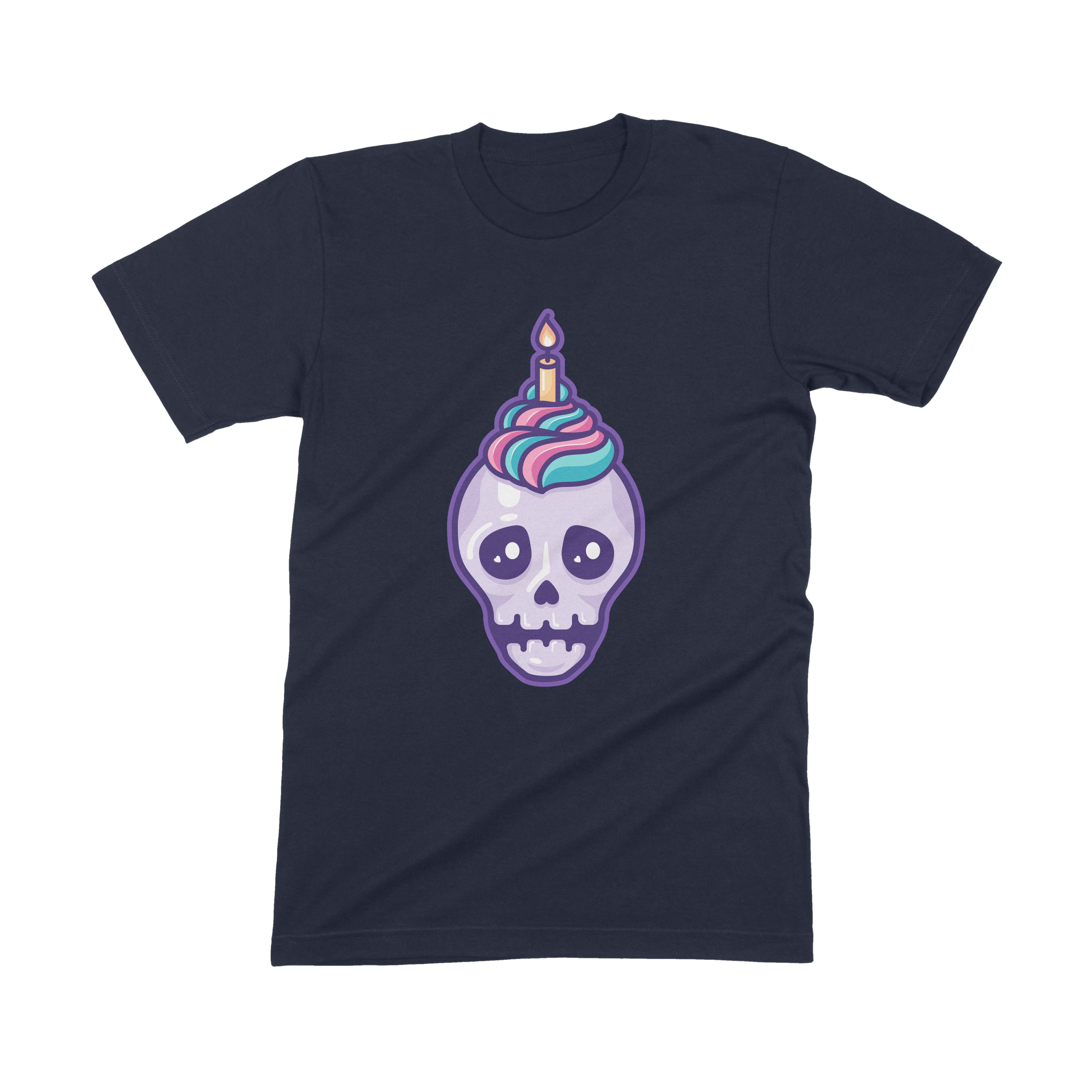 Birthday Candle Skull Tee