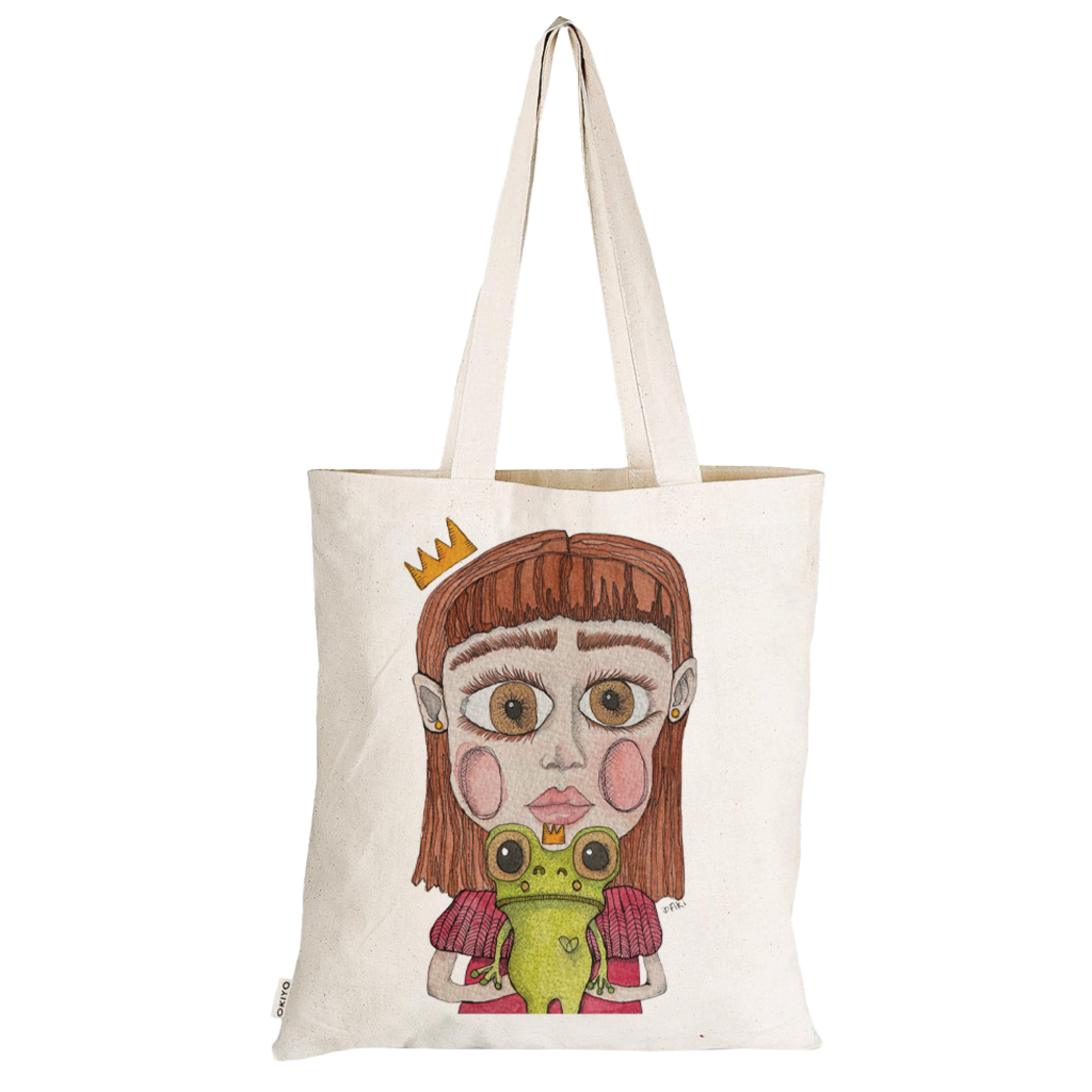 Kissing Frogs Tote