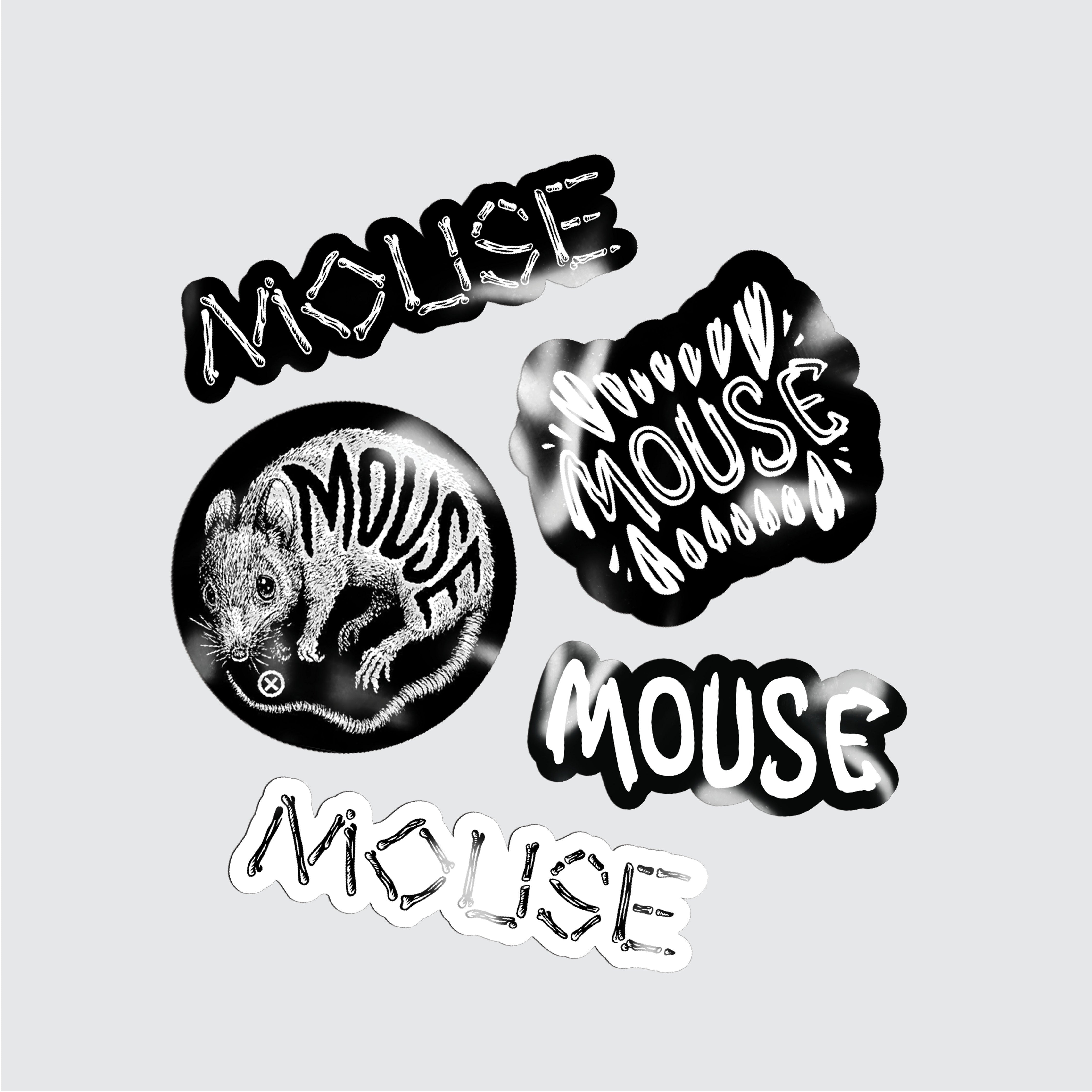 Mouse Sticker Pack - Gloss