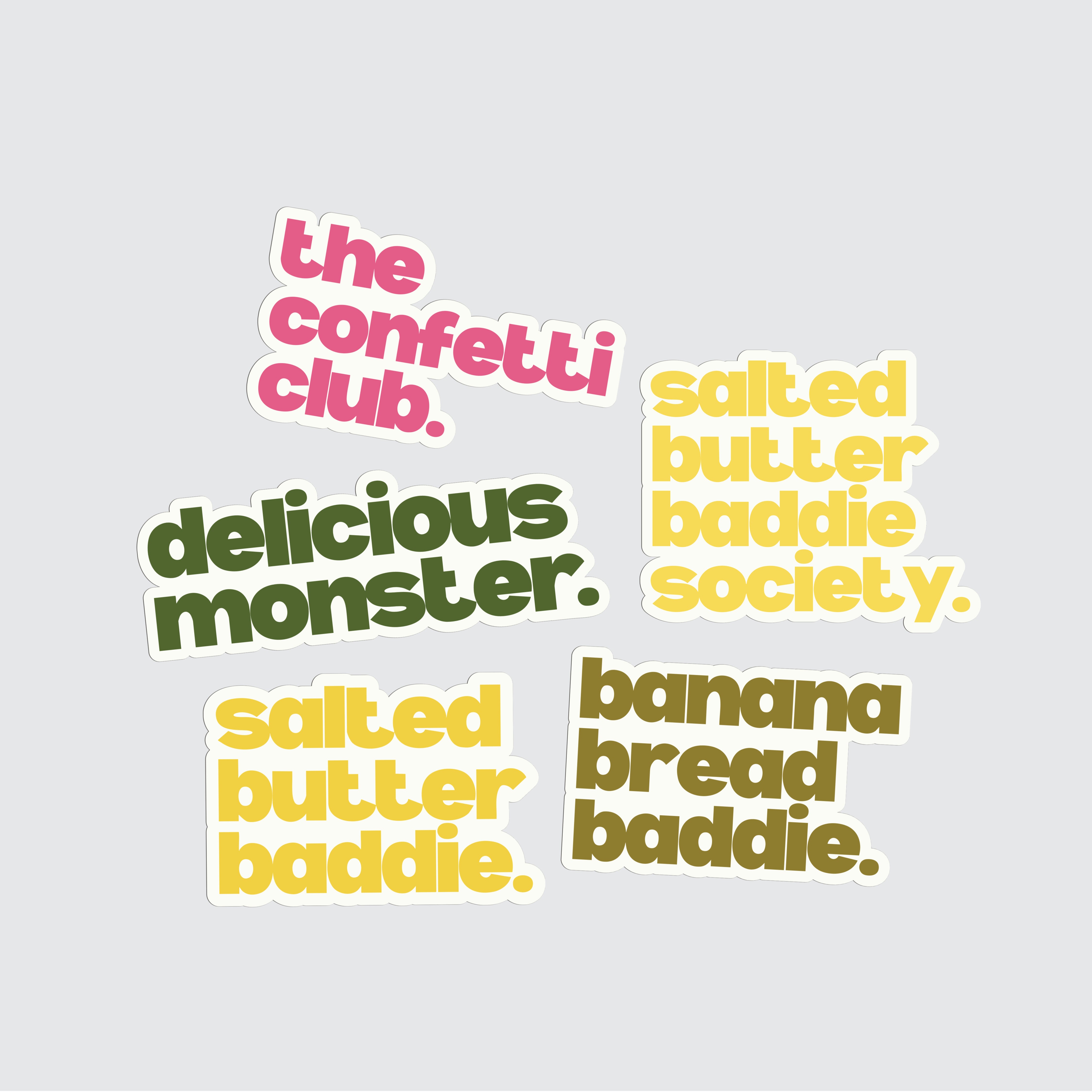 Delicious Monster Sticker Pack