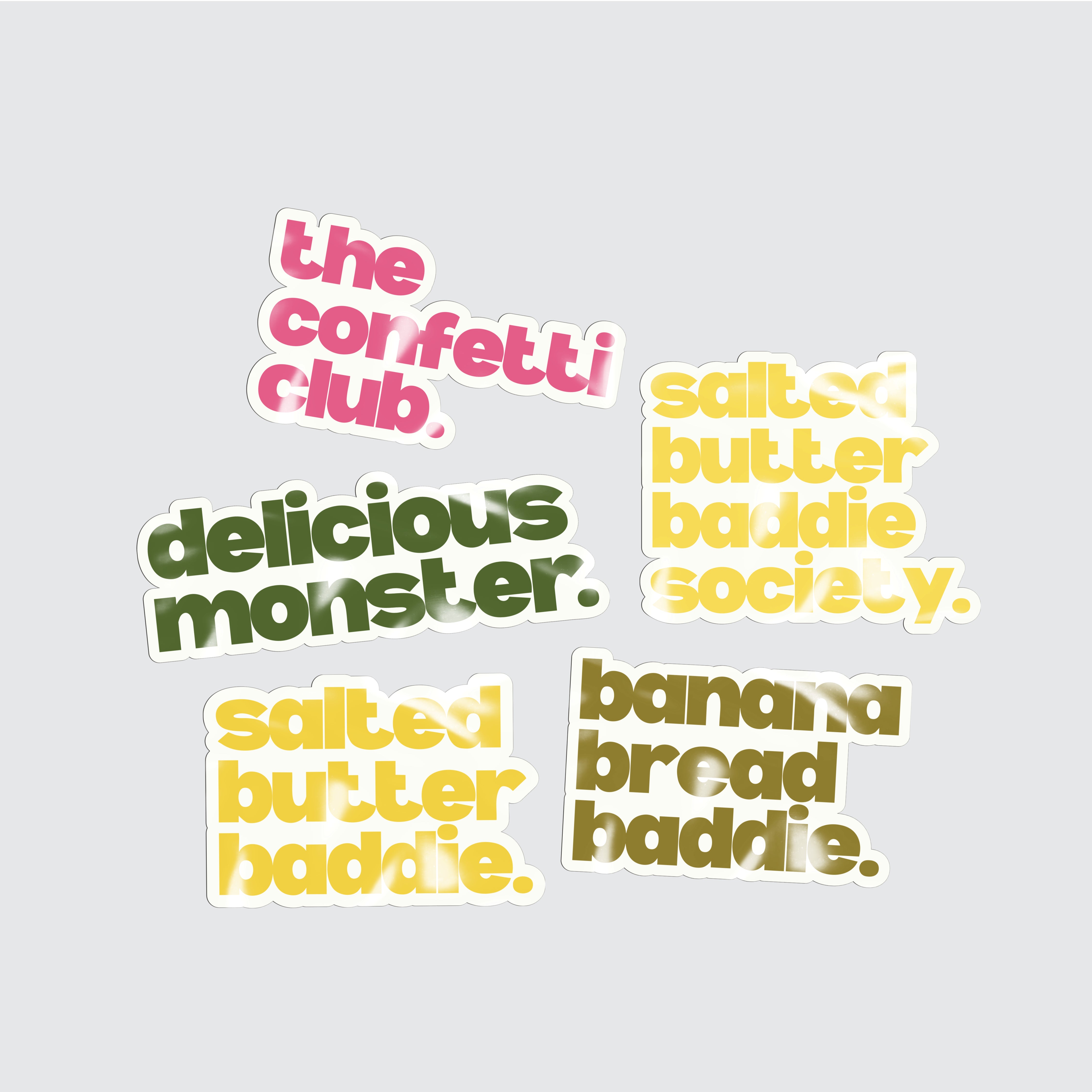 Delicious Monster Sticker Pack