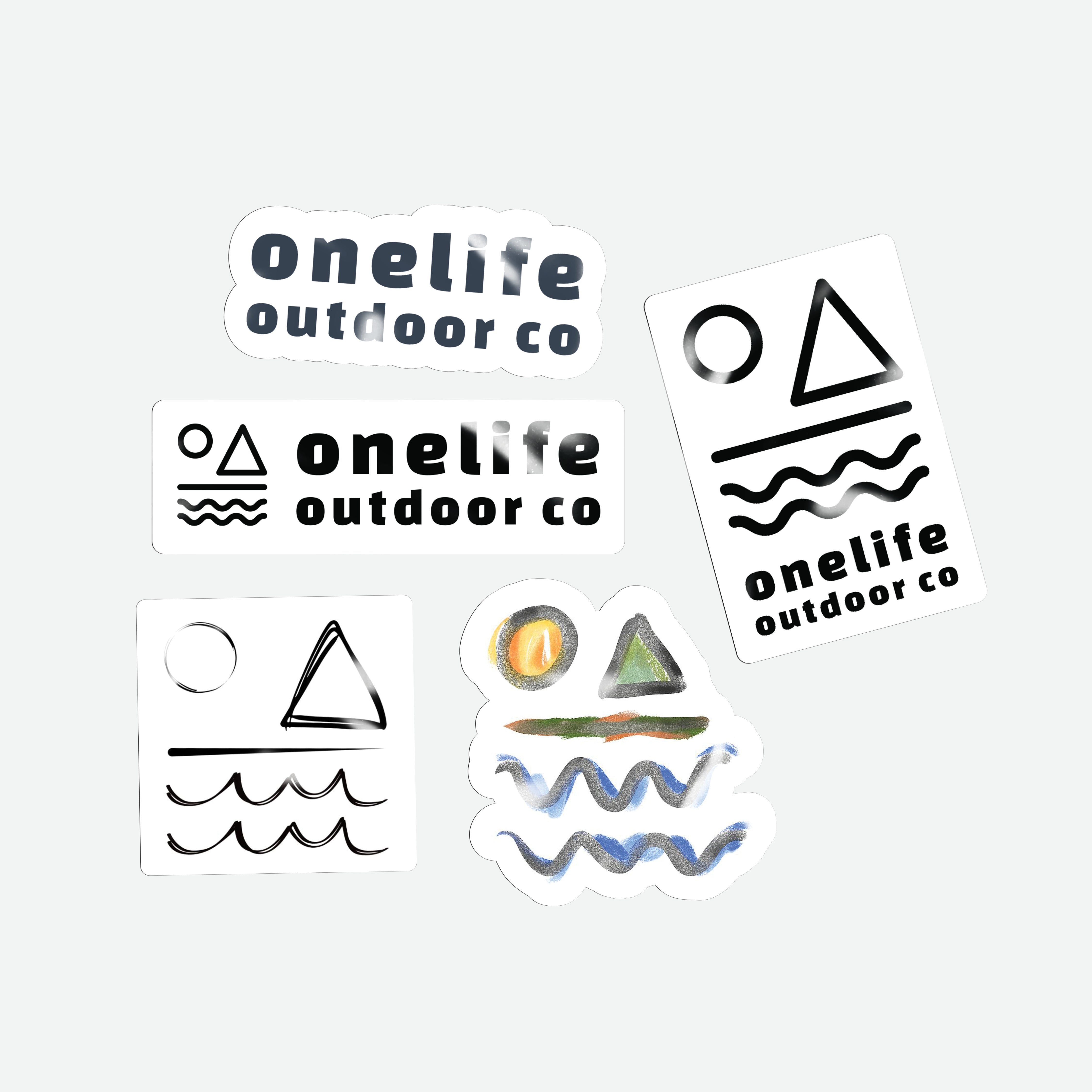 Onelife Outdoor Sticker Pack
