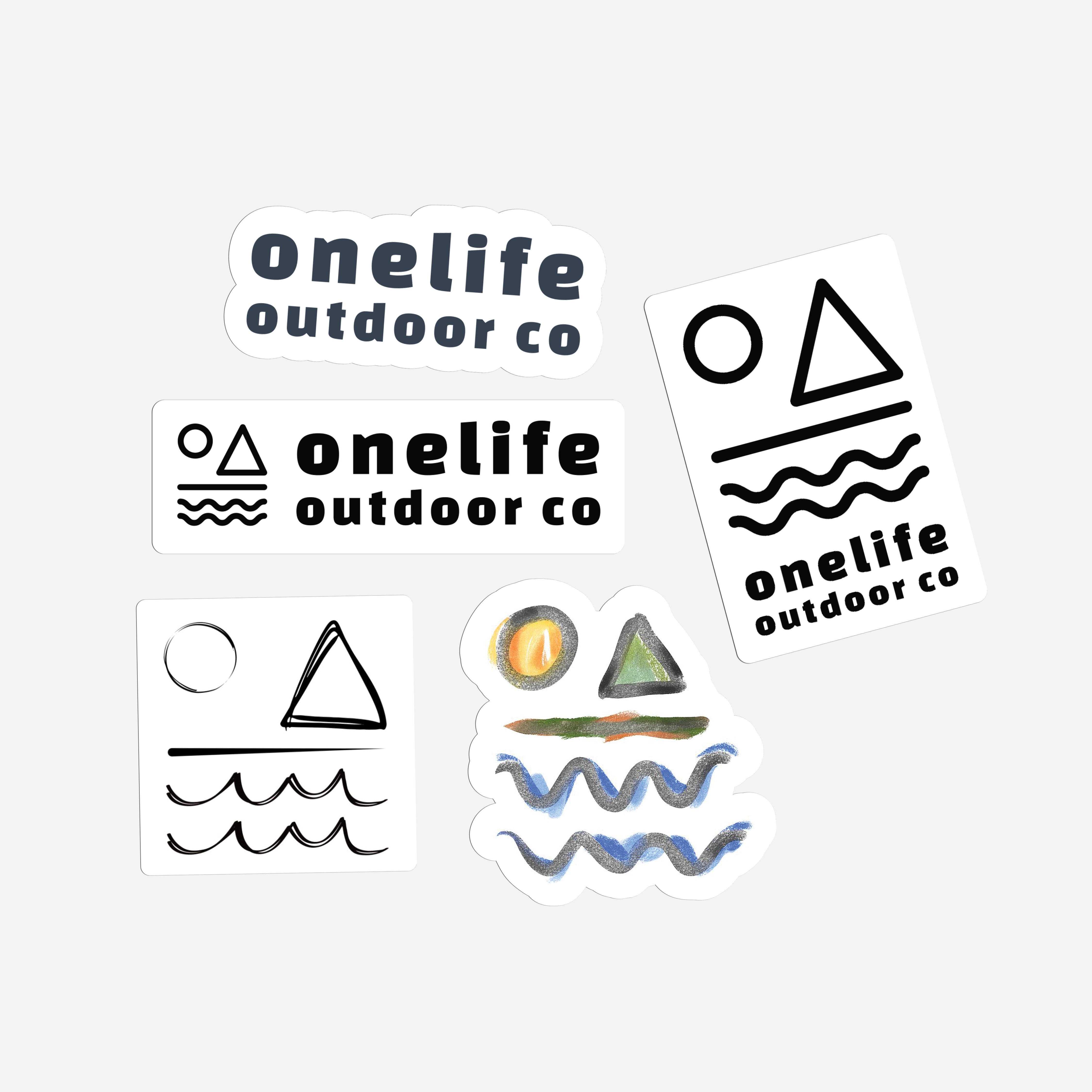 Onelife Outdoor Sticker Pack