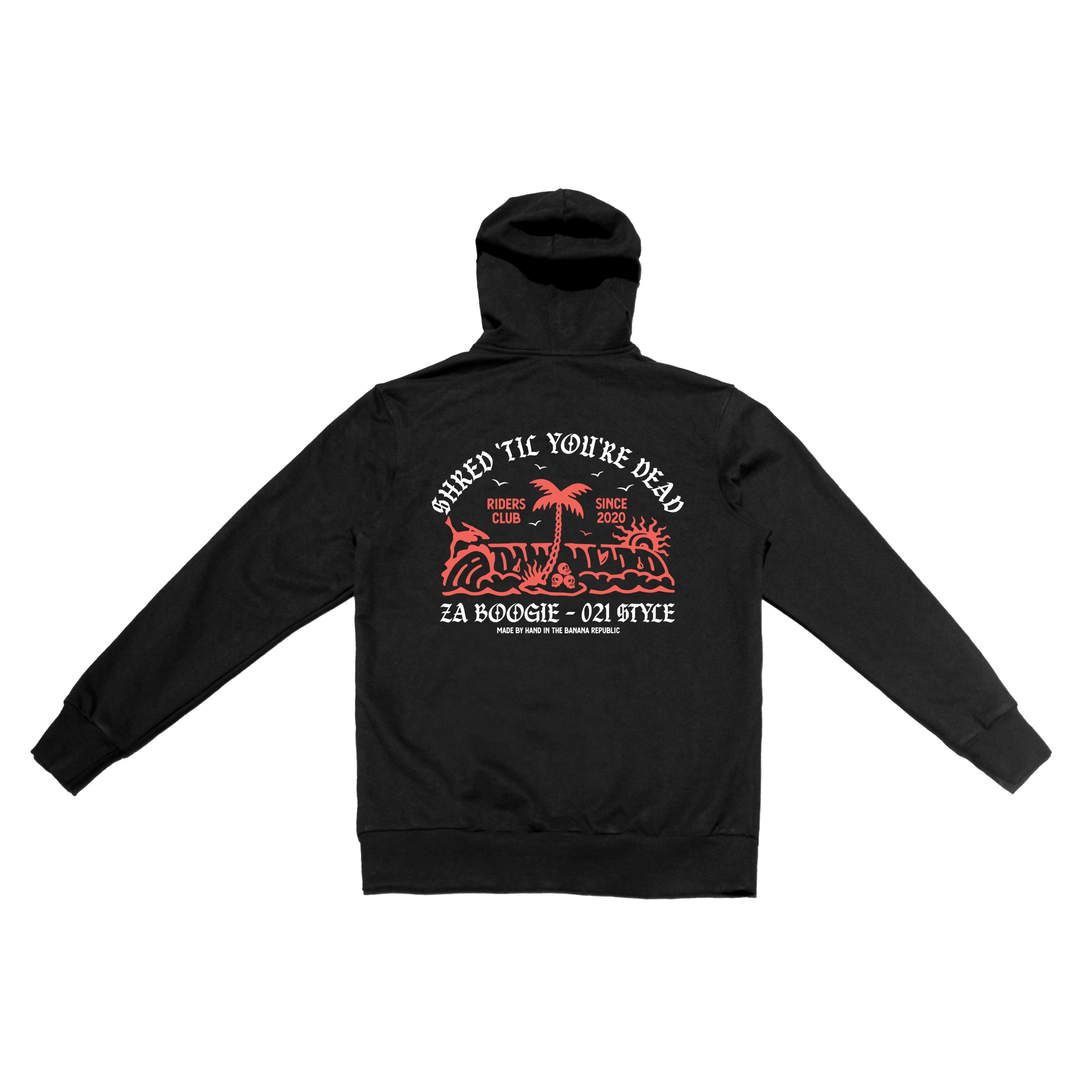 Shred 'Til You're Dead 021 Hoodie