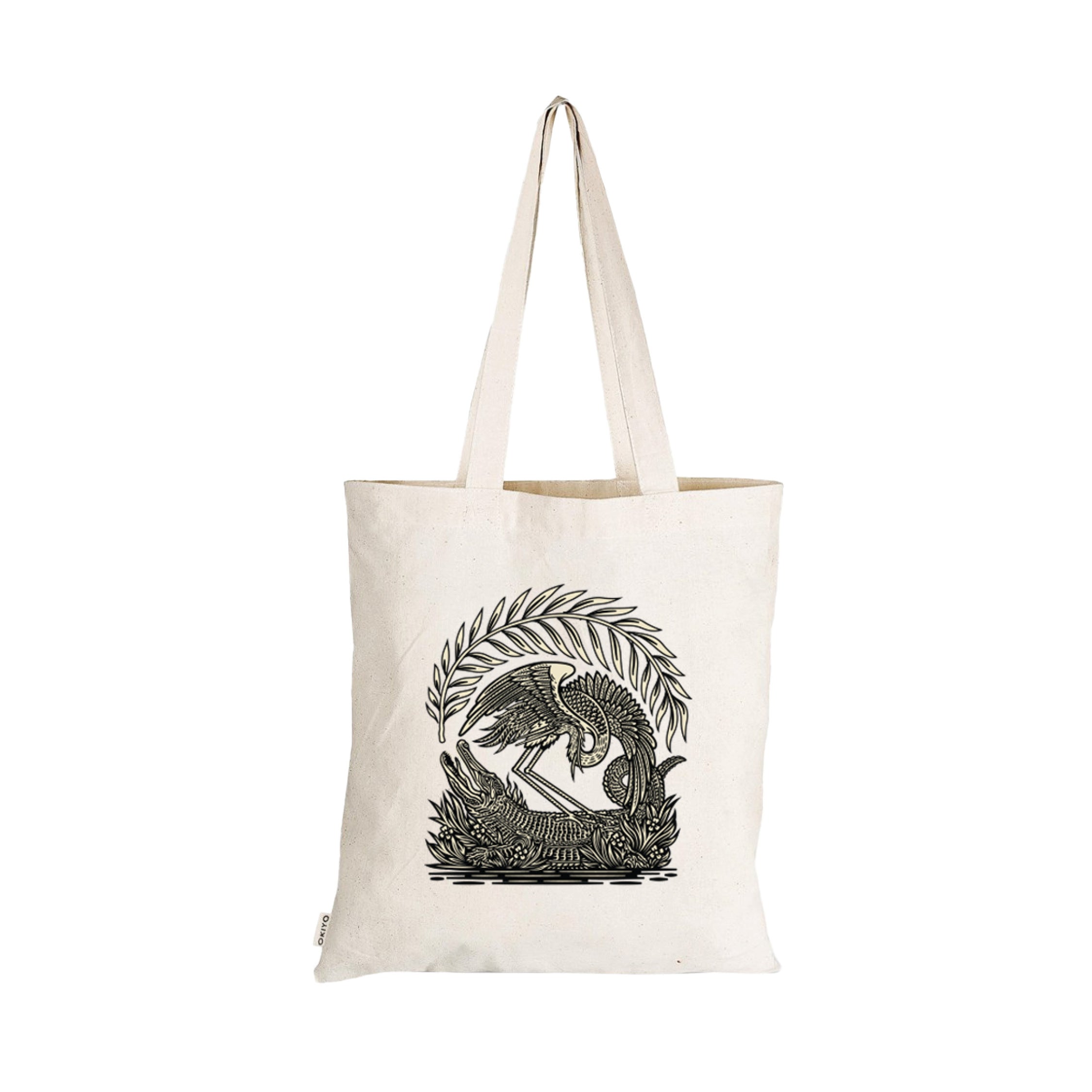 Croc and Crane Tote
