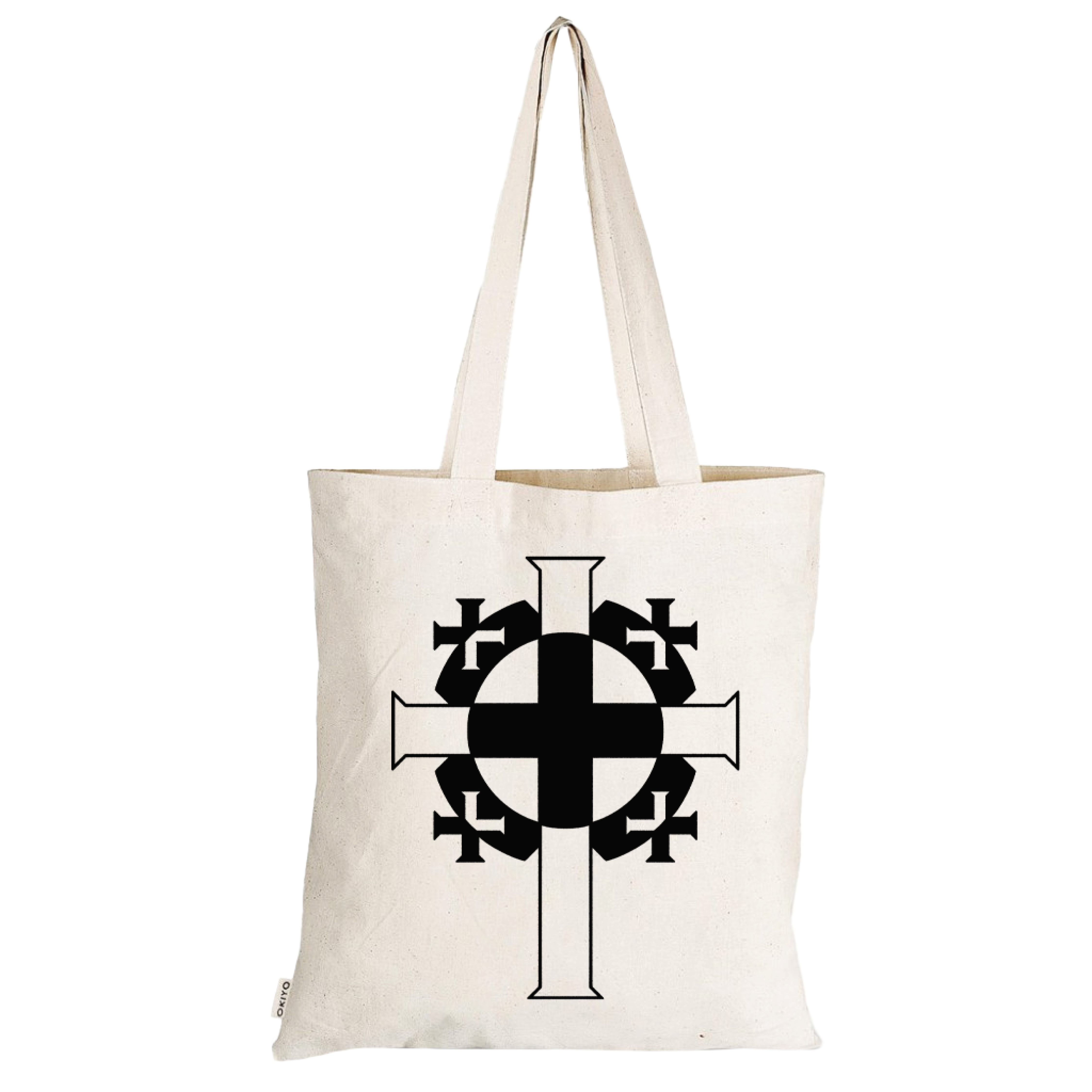 Emblem Cross Tote