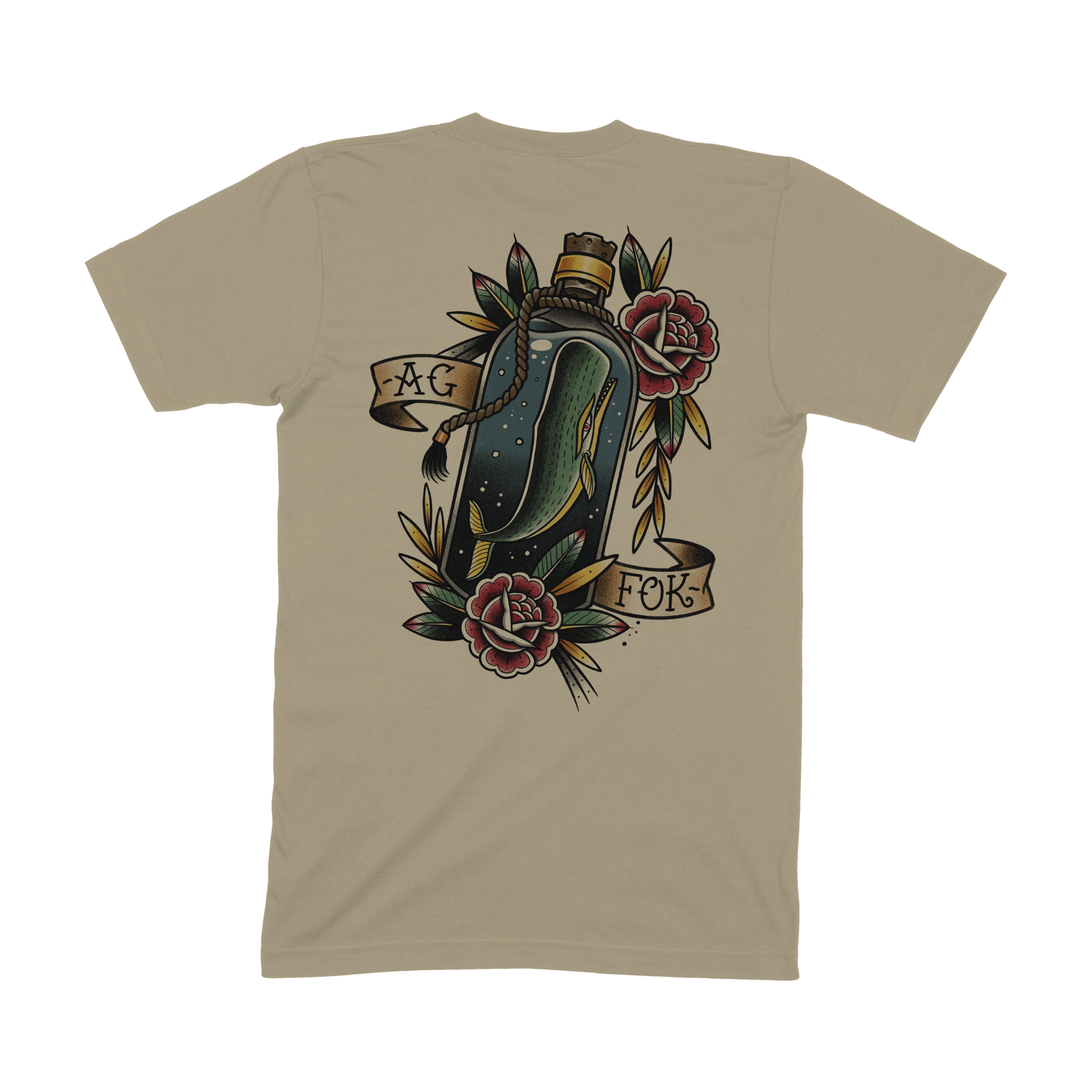 Whale in a Bottle Tee