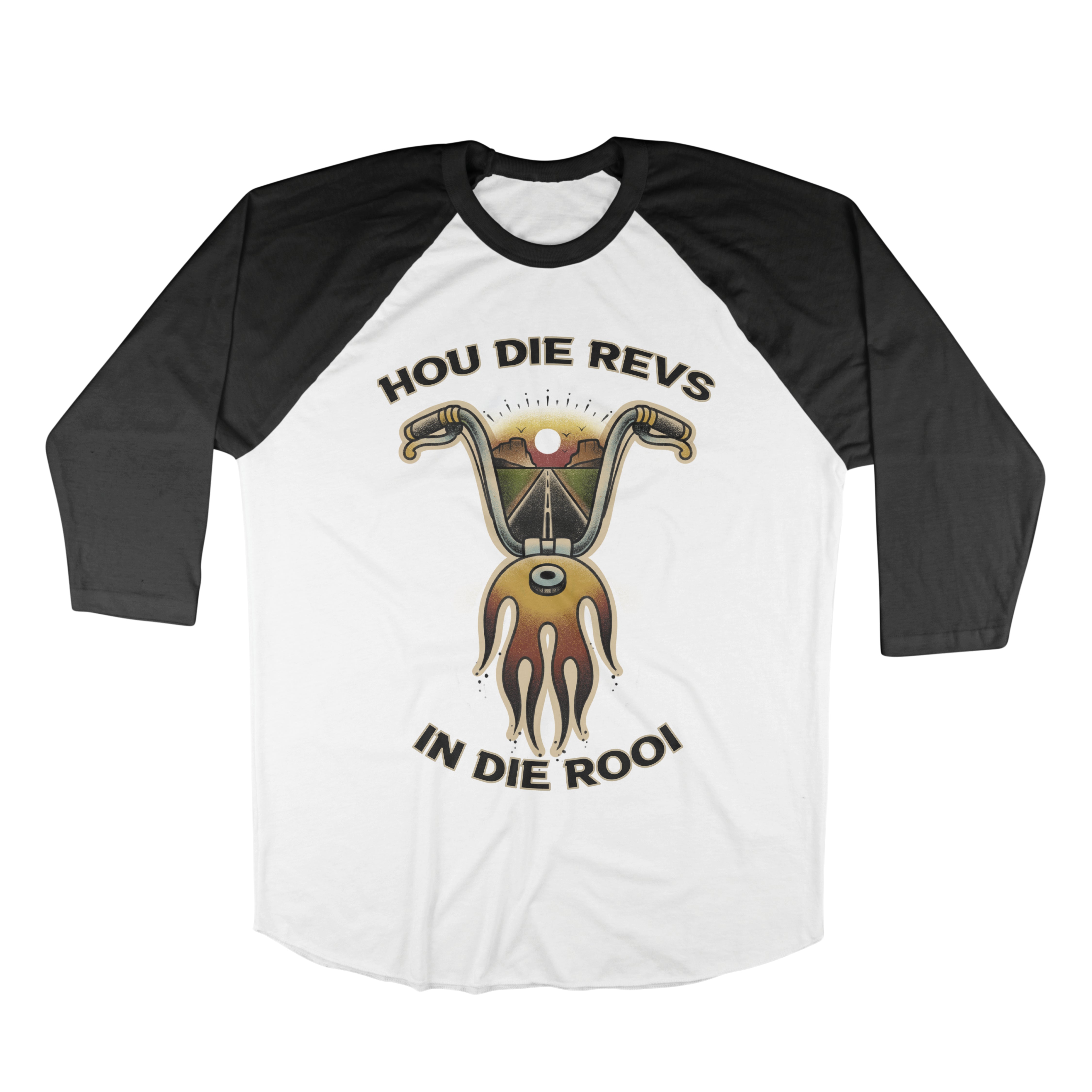 Hou Die Revs Raglan Tee