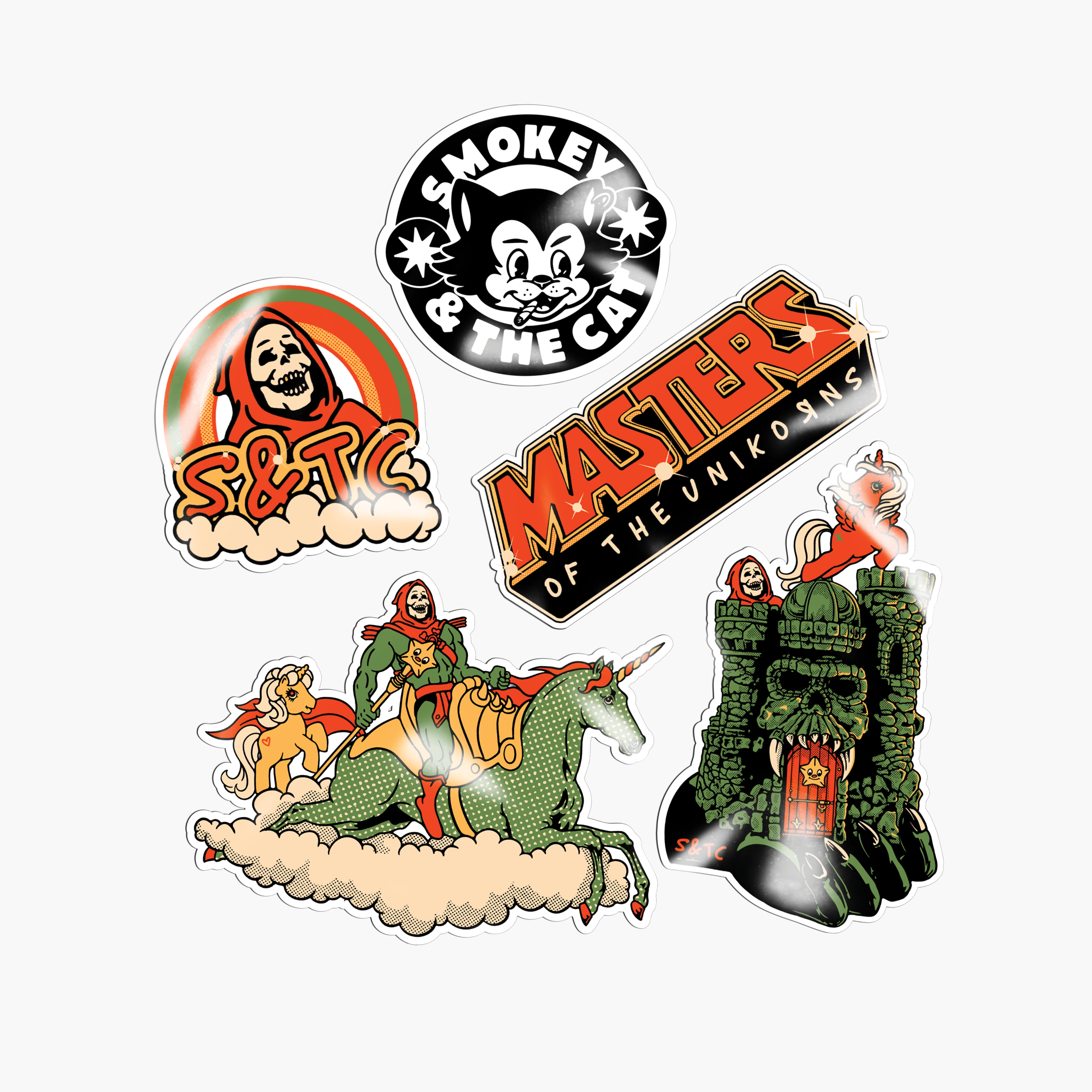Masters Of The Unikorns Sticker Pack