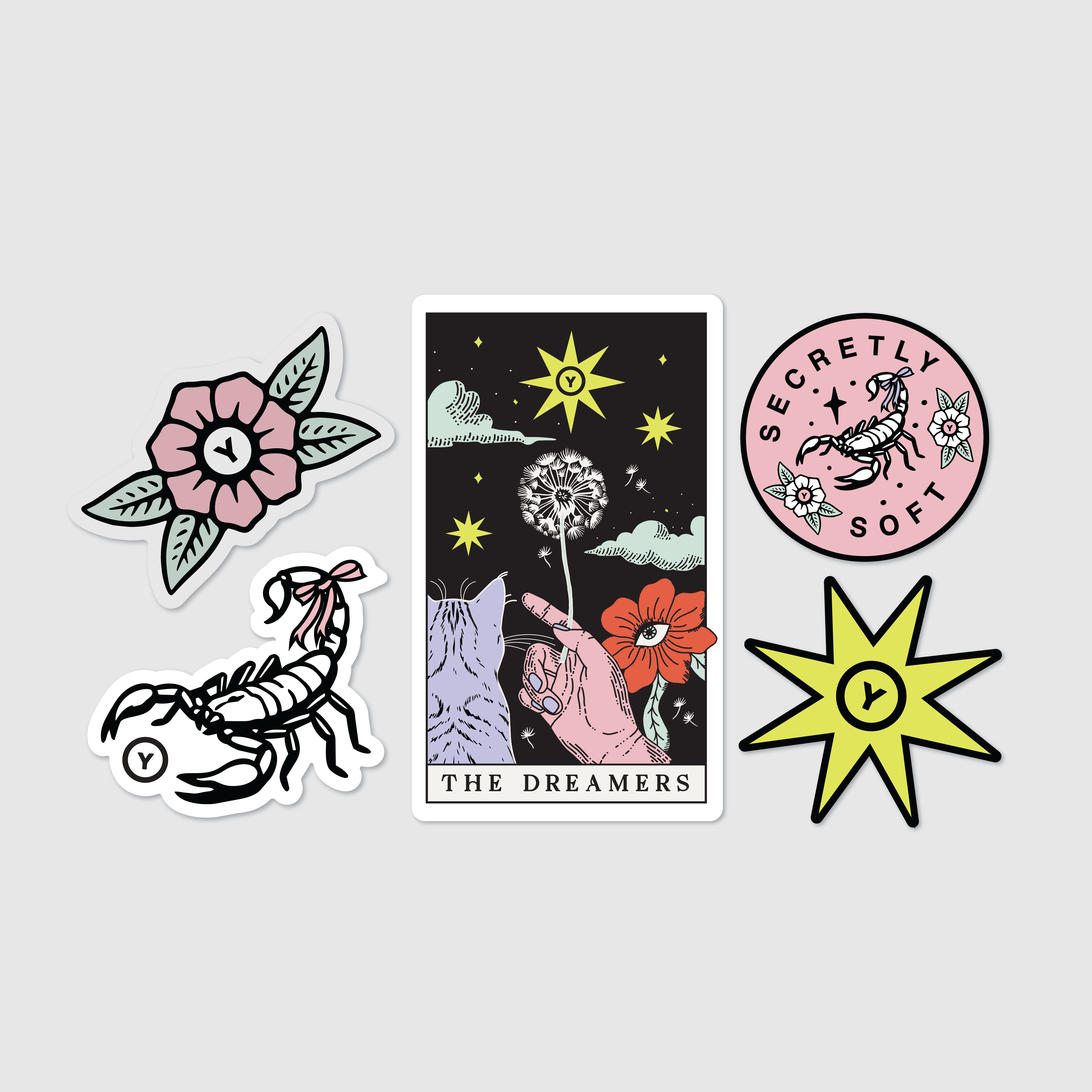 The Dreamers Sticker Pack