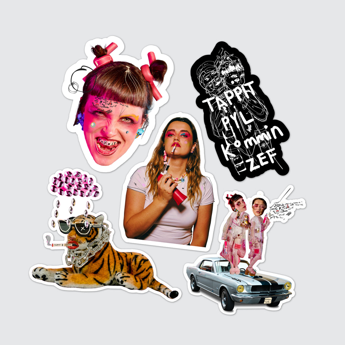 Twee Ster Sticker Pack