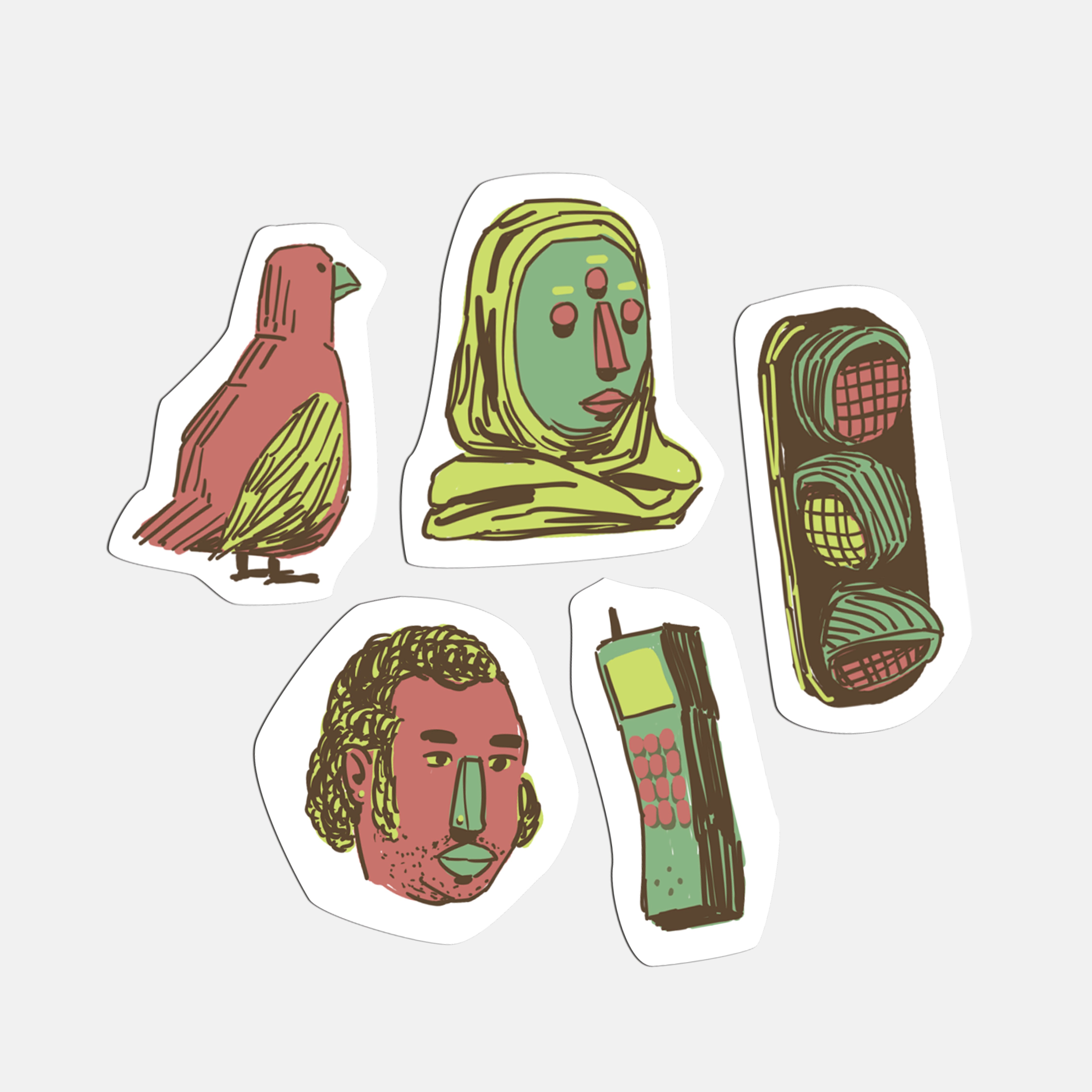 Neighbourhood Static Sticker Pack