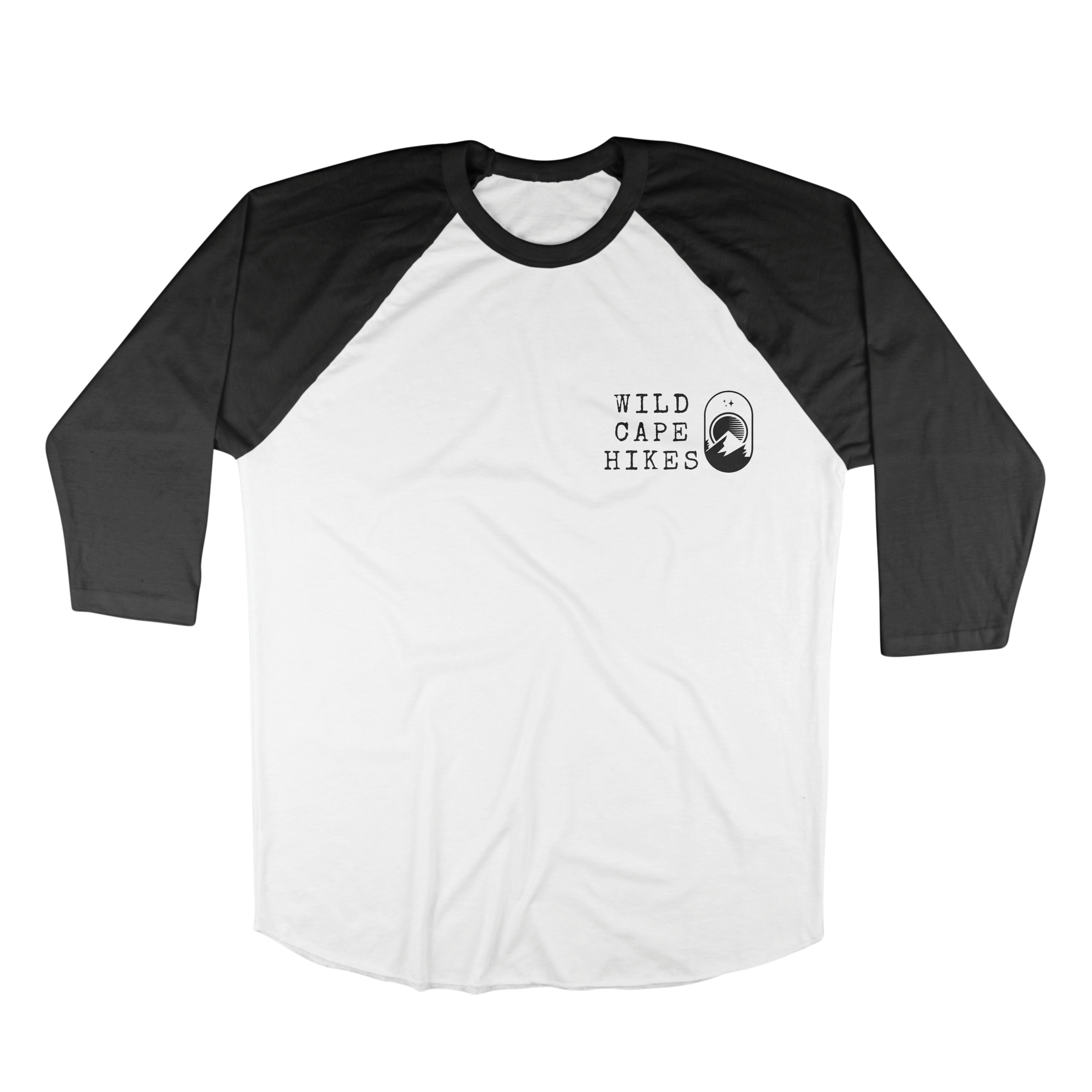 Wild Cape Hikes Emblem Raglan Tee