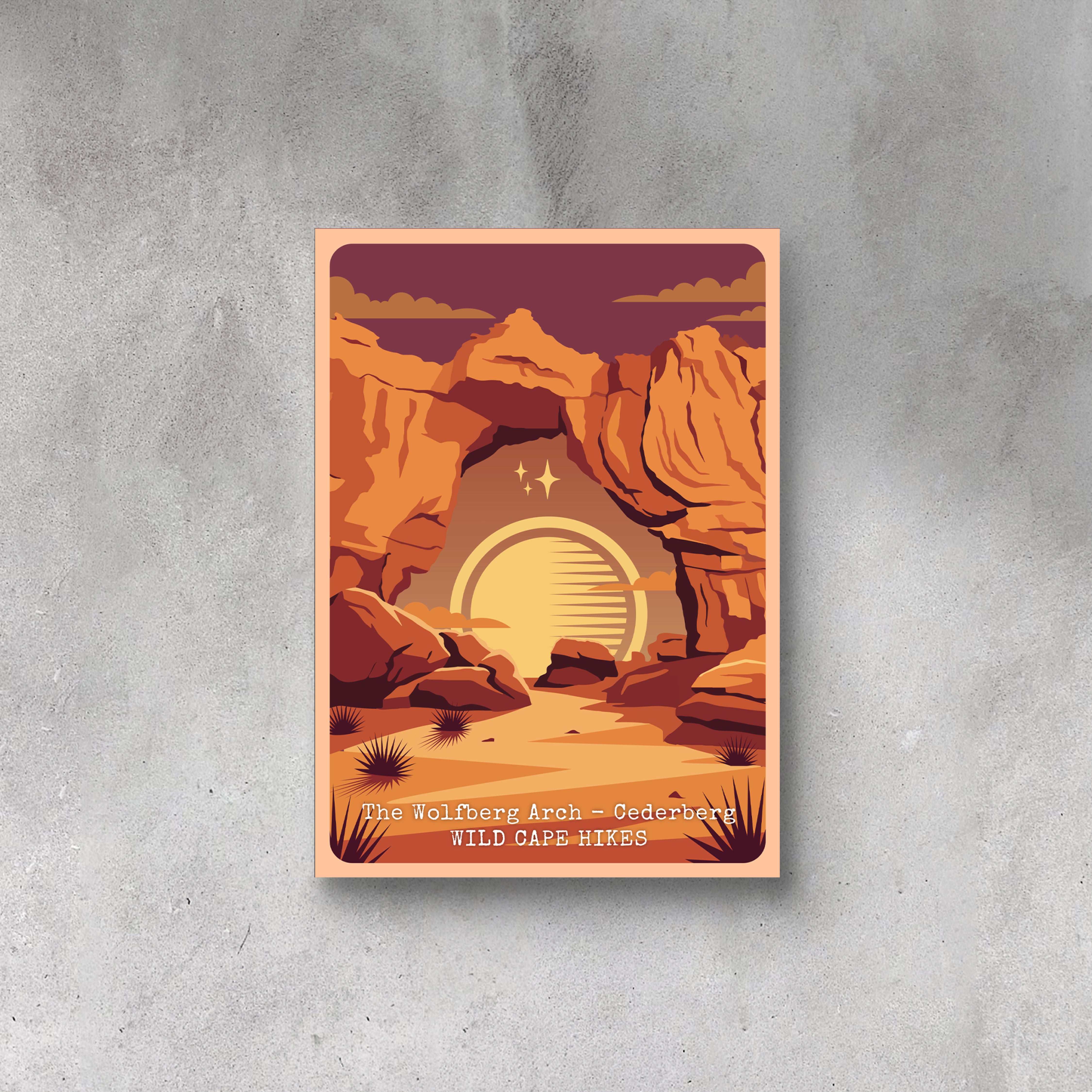 Wolfberg Arch Poster Print