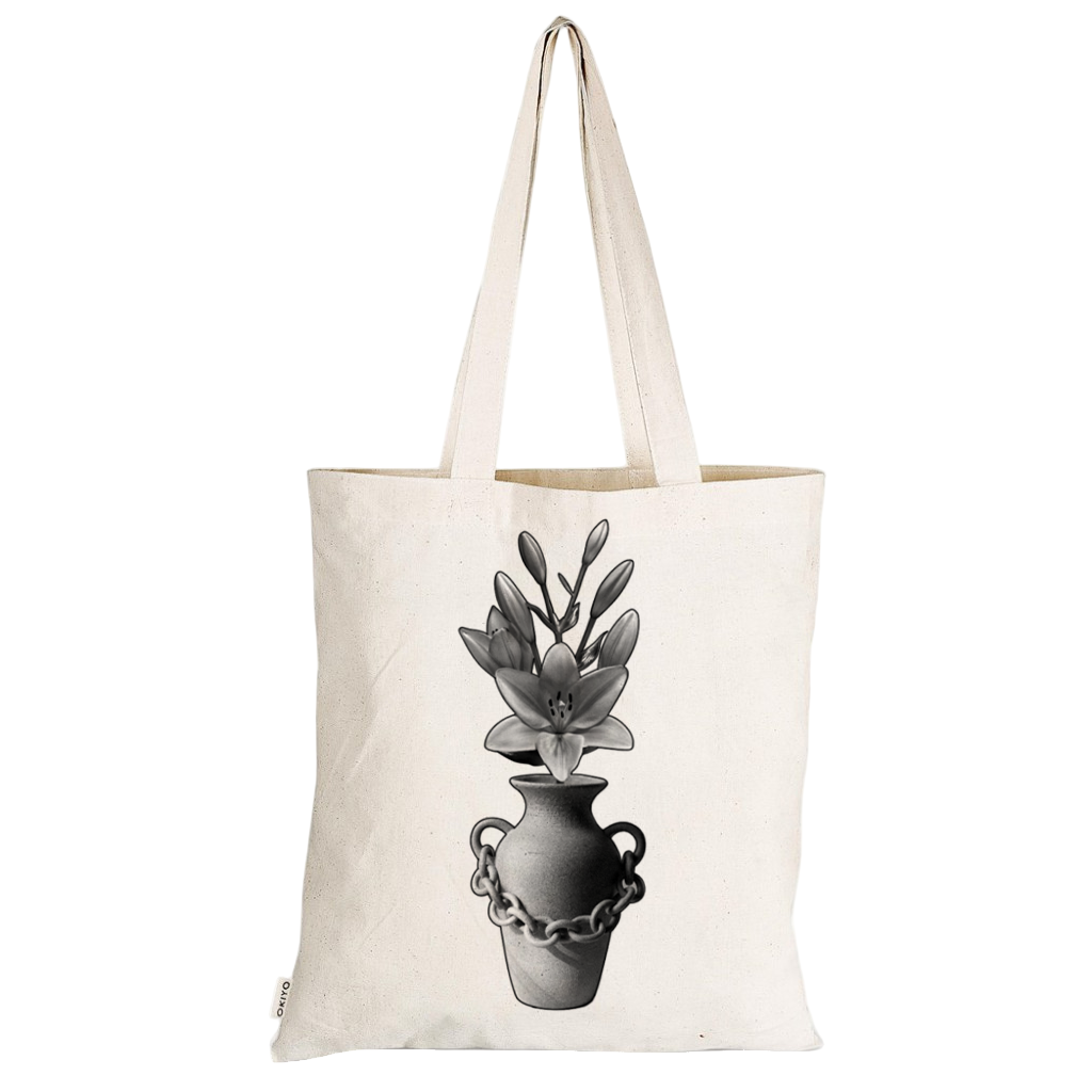 Lily Vase Tote
