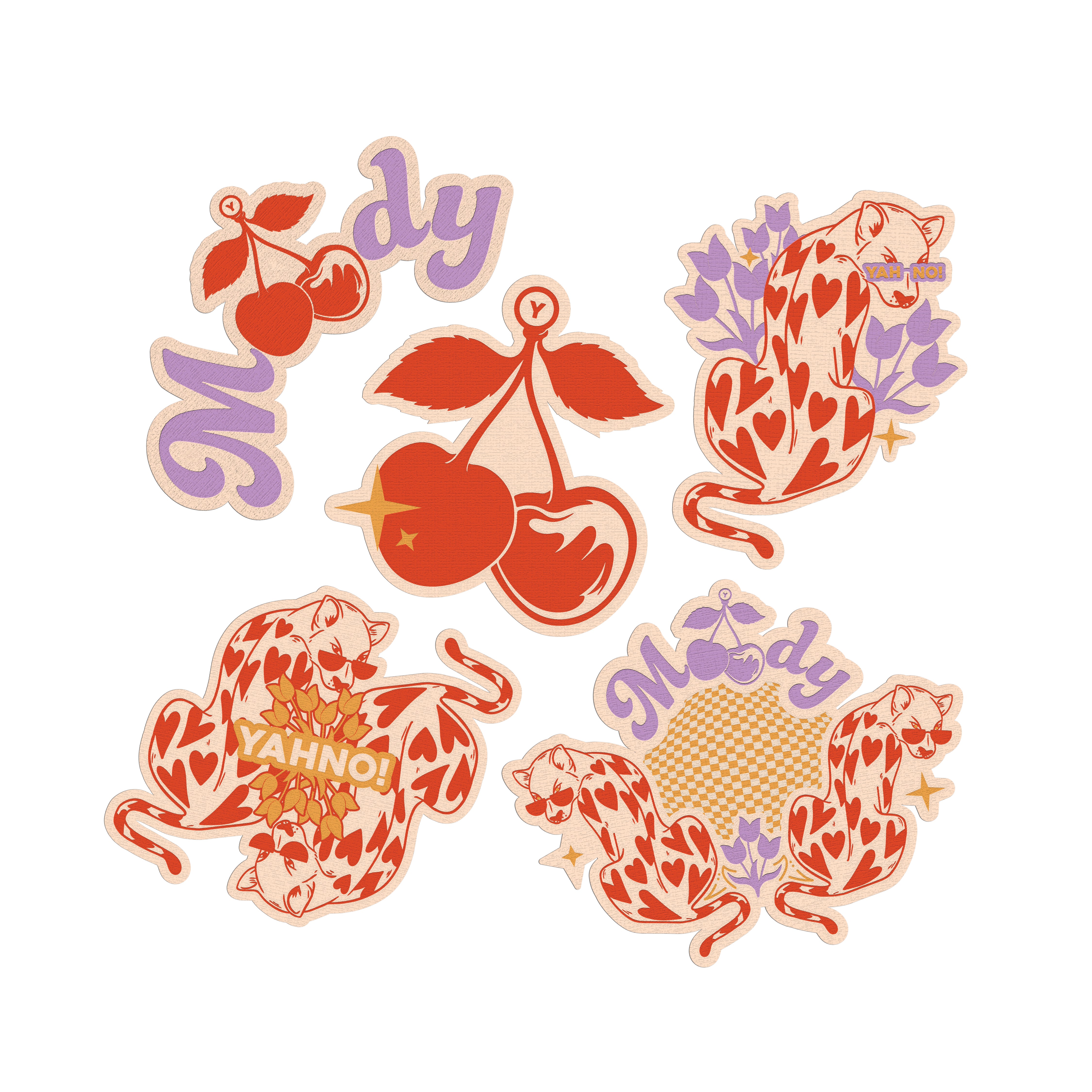 Moody Sticker Pack