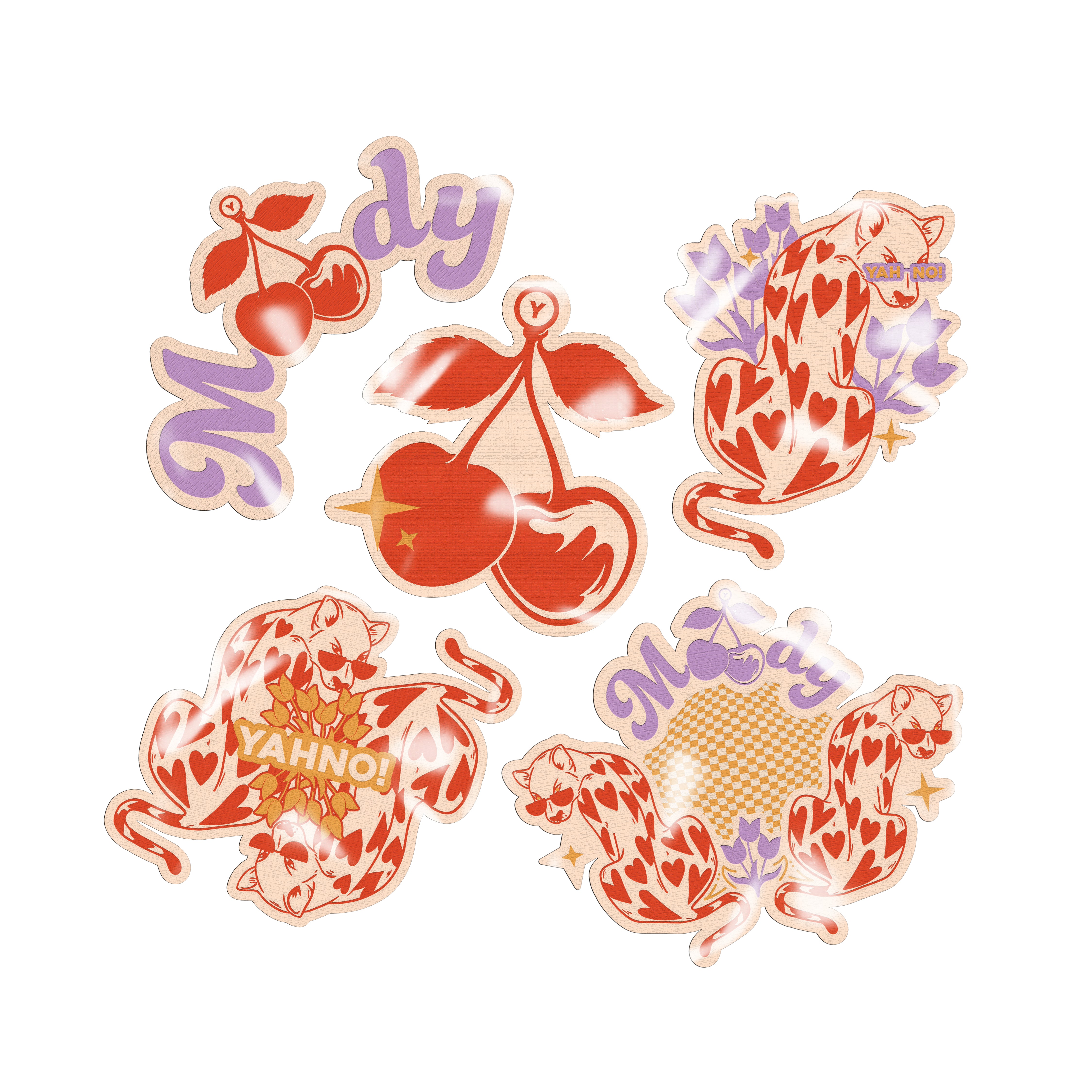 Moody Sticker Pack