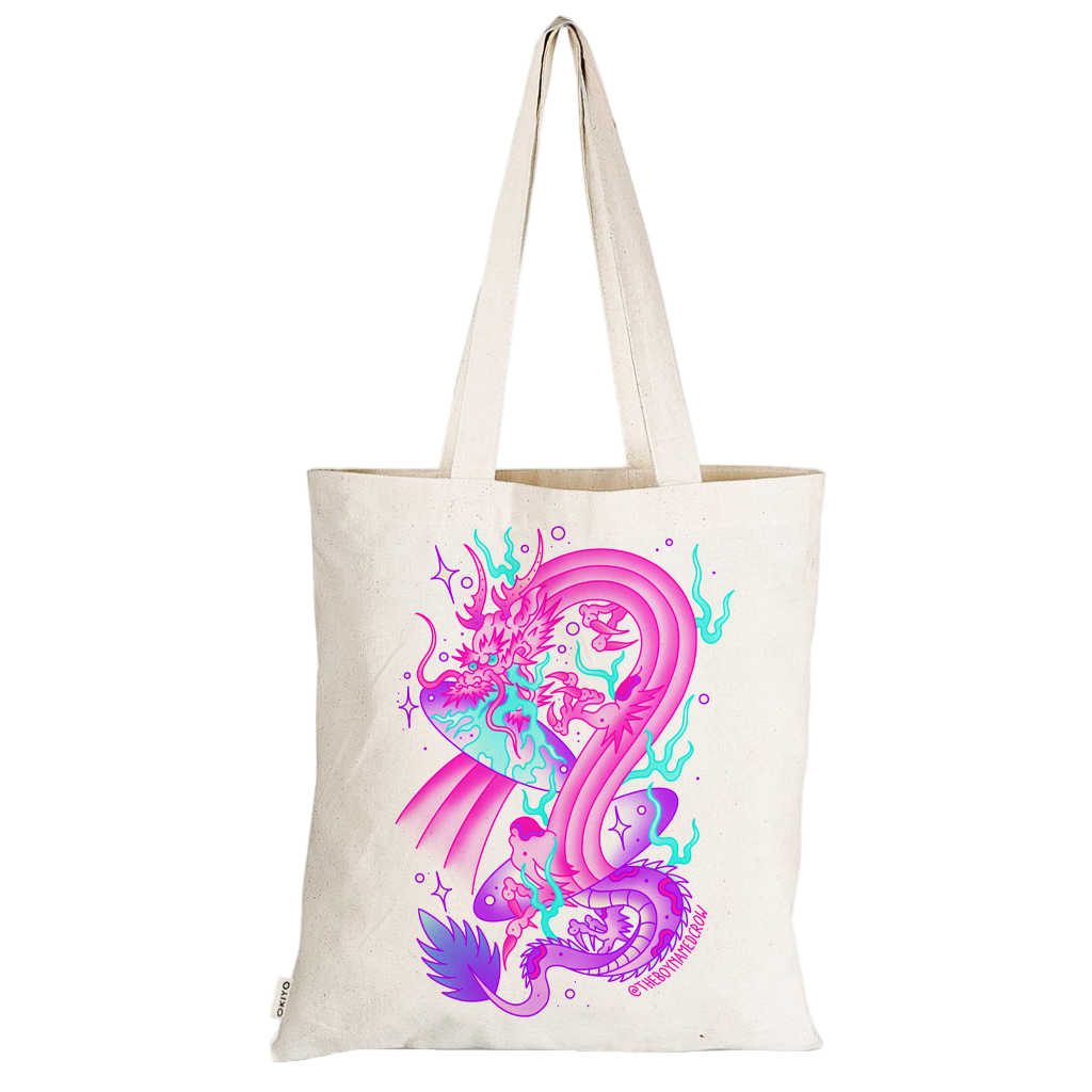 Pop Dragon Tote